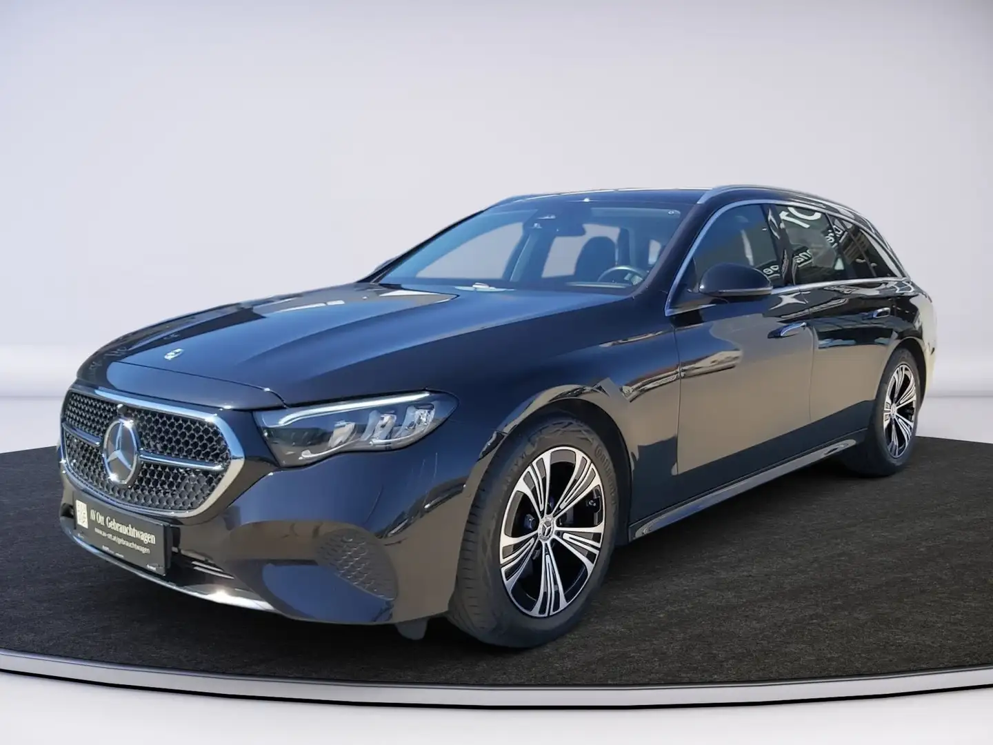 Mercedes-Benz E 200 T Avantgarde AHK AUT Kam. KlimaA LED LM Schwarz - 2