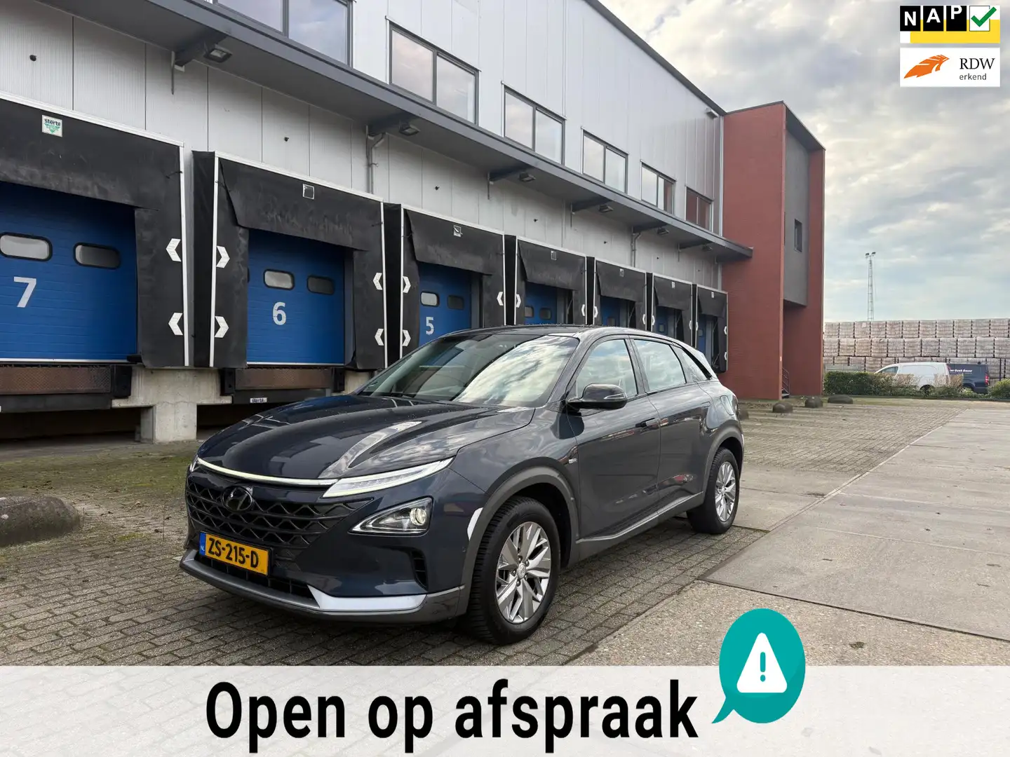 Hyundai NEXO FCEV LINE ASIST/ACC/STUURVERWARMING/AUTOMATISCH IN Blauw - 1
