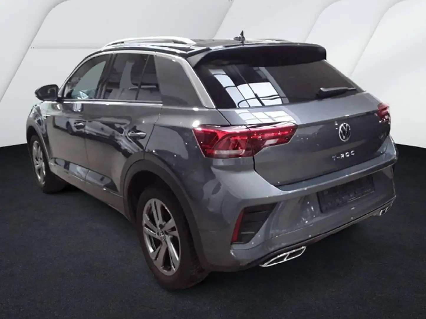 Volkswagen T-Roc 1.5 TSI DSG R-Line NAVI AHK REARVIEW GJ-REIFEN ... Grau - 2