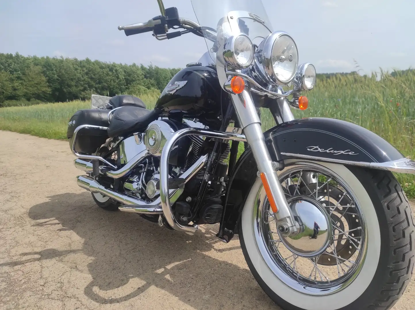 Harley-Davidson Deluxe Noir - 1