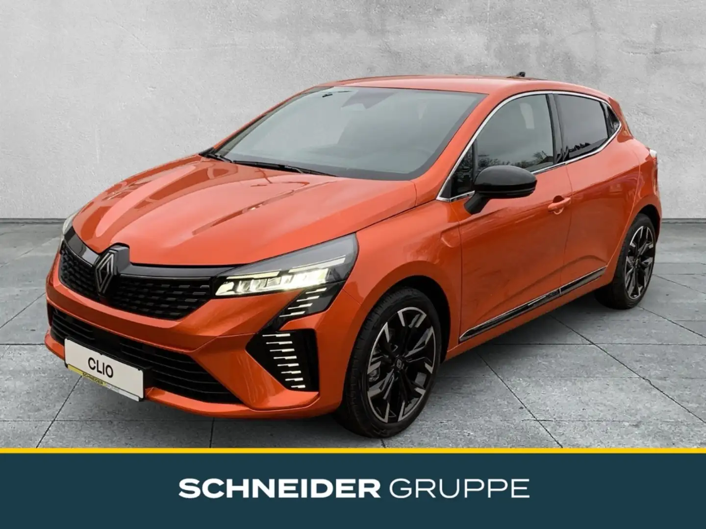 Renault Clio Techno TCe 90 eCall+Klima+SHZ+PDC+LHZ Orange - 1