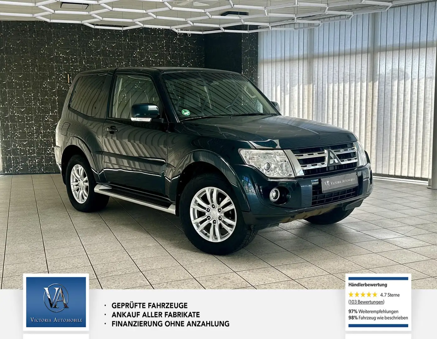 Mitsubishi Pajero 3.2 DI-D Intense Leder, Rückfahrkamera, Lackschäde - 2