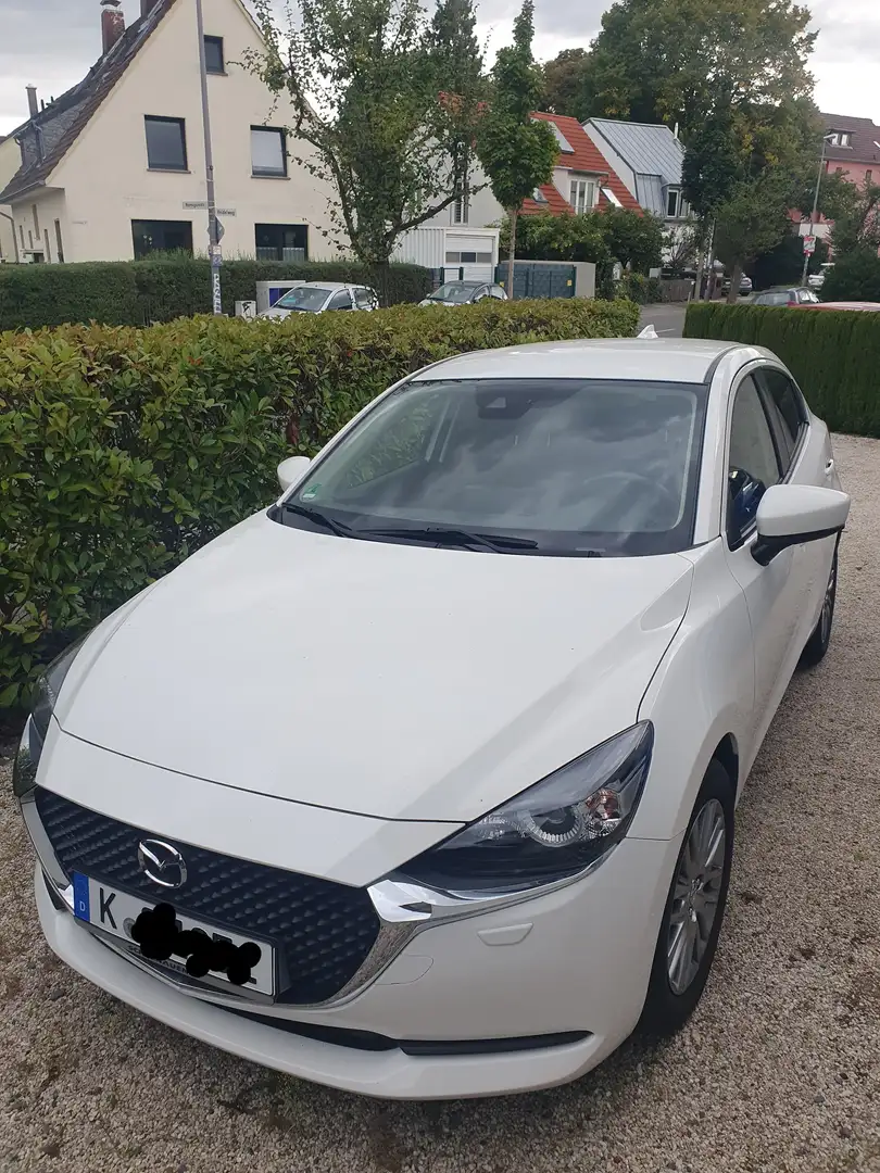 Mazda 2 2 SKYACTIV-G 90 KIZOKU MildHybrid Weiß - 1