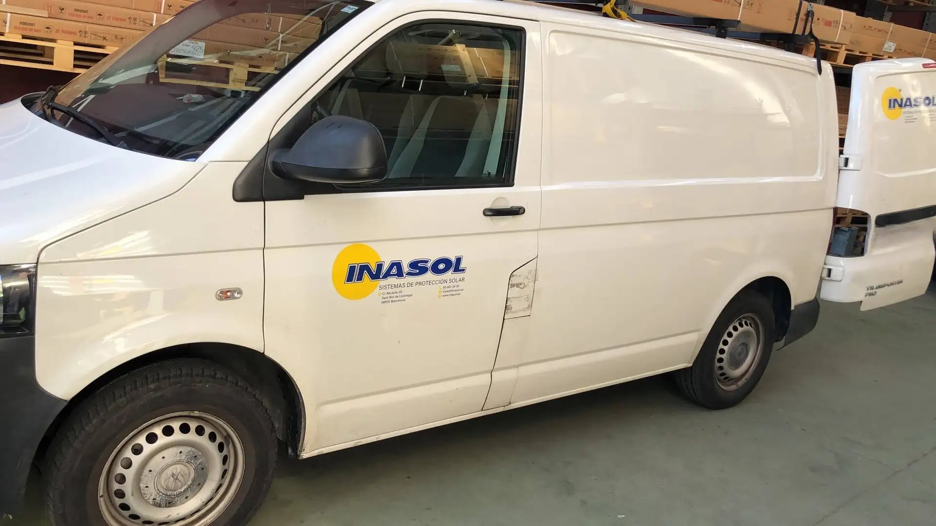 Volkswagen T5 Transporter VOLKSWAGEN TRANSPORTER PRO · 2015 Blanco - 2