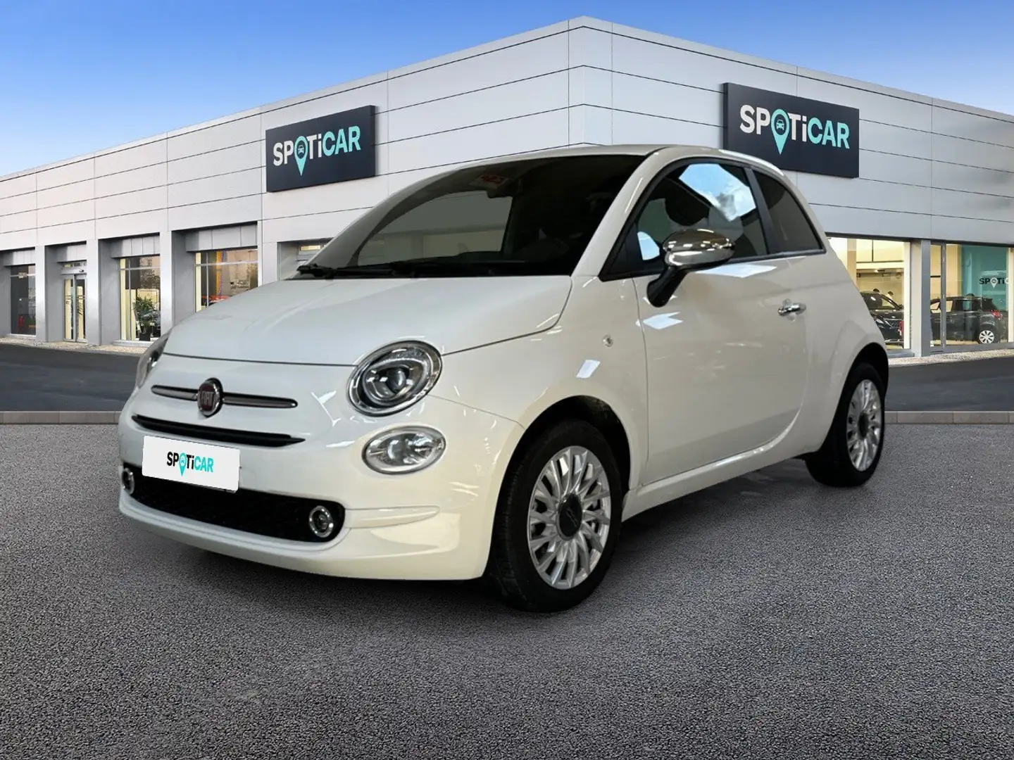 Fiat 500 1.0 70cv Ibrido Bianco - 1