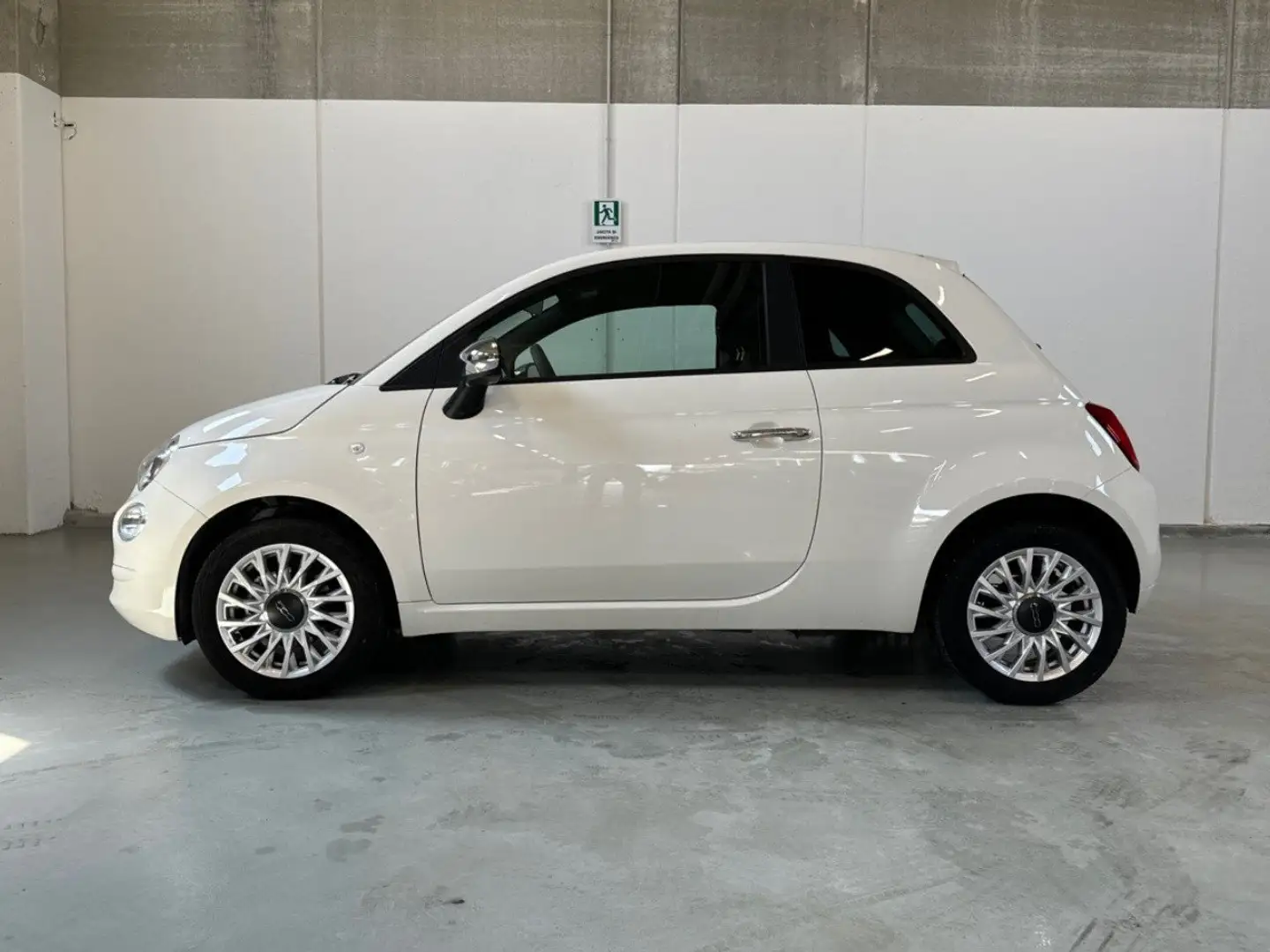 Fiat 500 1.0 70cv Ibrido Bianco - 2