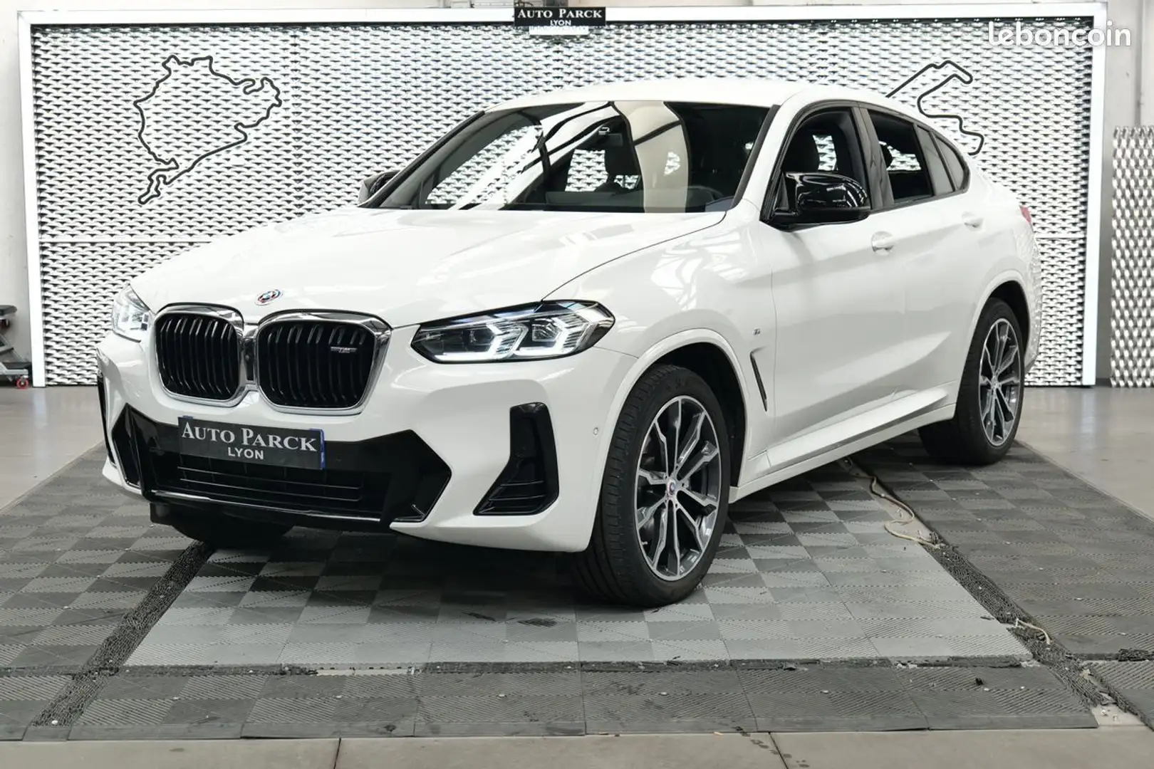 BMW X4 g02 m40d xdrive 340ch bva8 projecteur led virtual  Blanc - 1