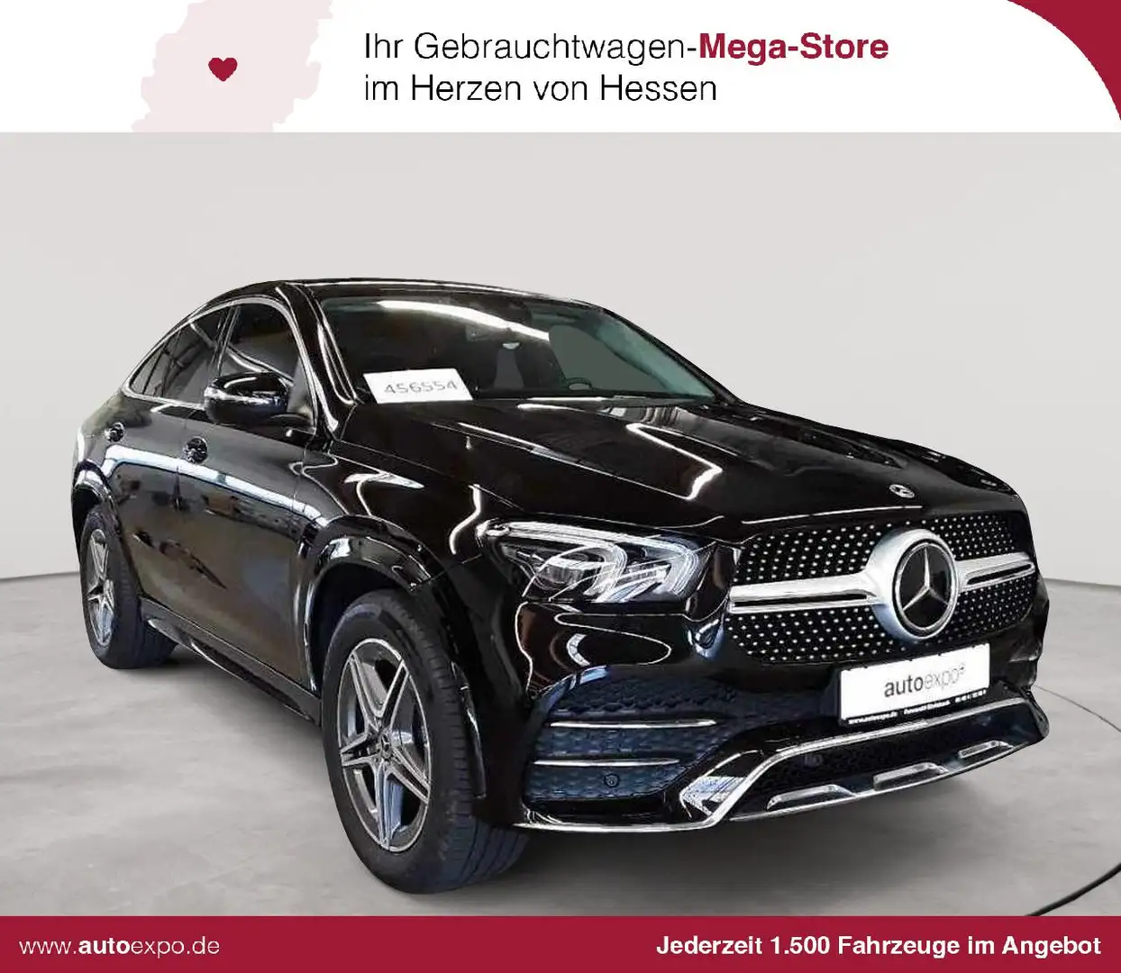 Mercedes-Benz 350 GLE-Coupe 350 de 4M-AMG AHK AssiPL Negru - 1