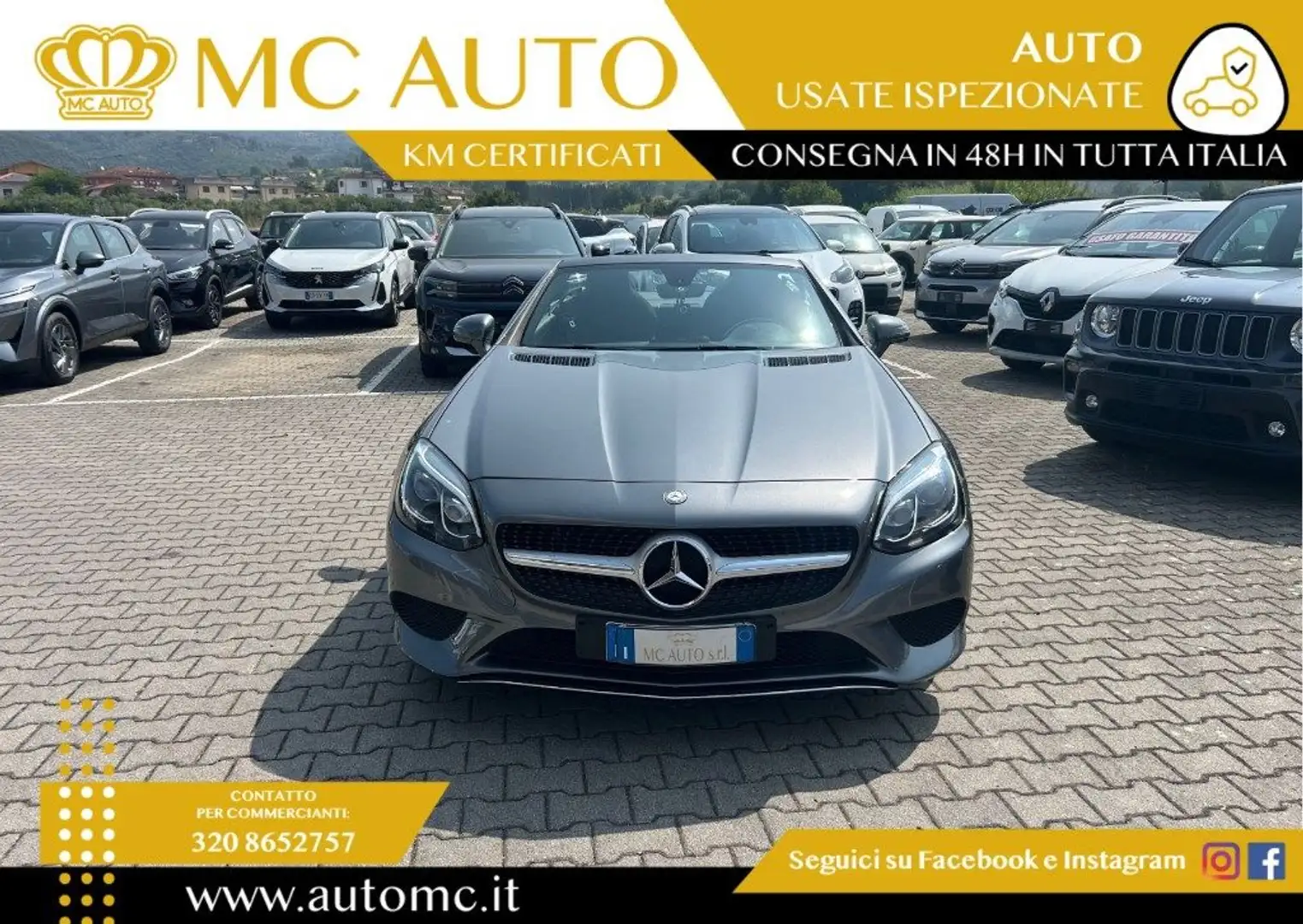 Mercedes-Benz SLC 250 d Premium Grigio - 2