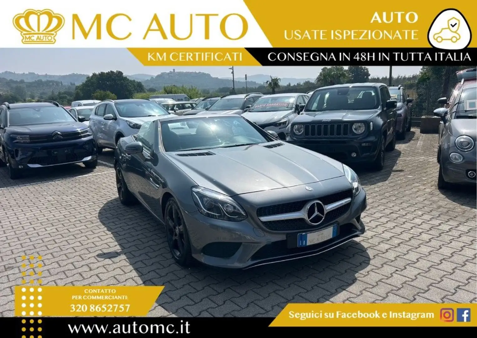 Mercedes-Benz SLC 250 d Premium Grigio - 1