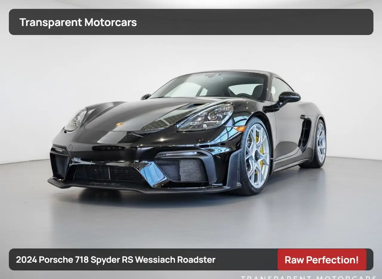 2024 Porsche 718 Spyder