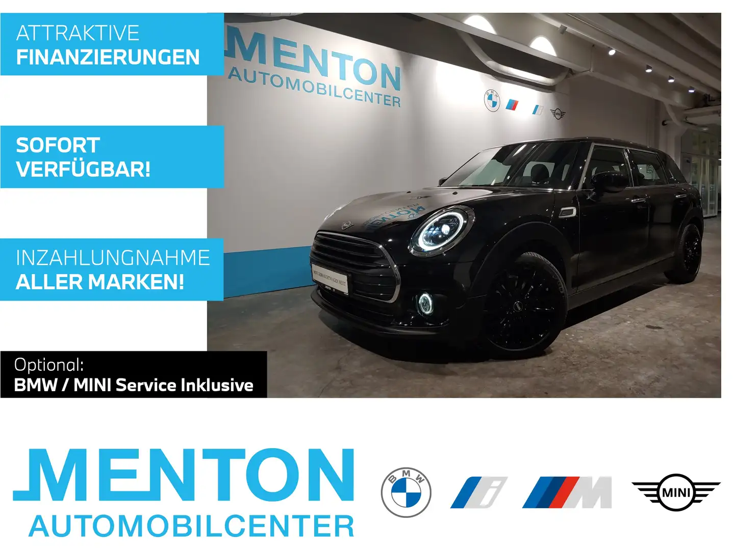 MINI One LED/Navi/Komfortzg/Tempomat Zwart - 1