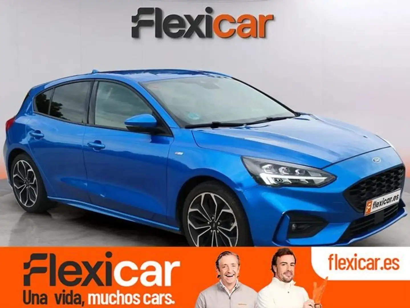 Ford Focus 1.0 Ecoboost ST Line Aut. 125 Bleu - 1