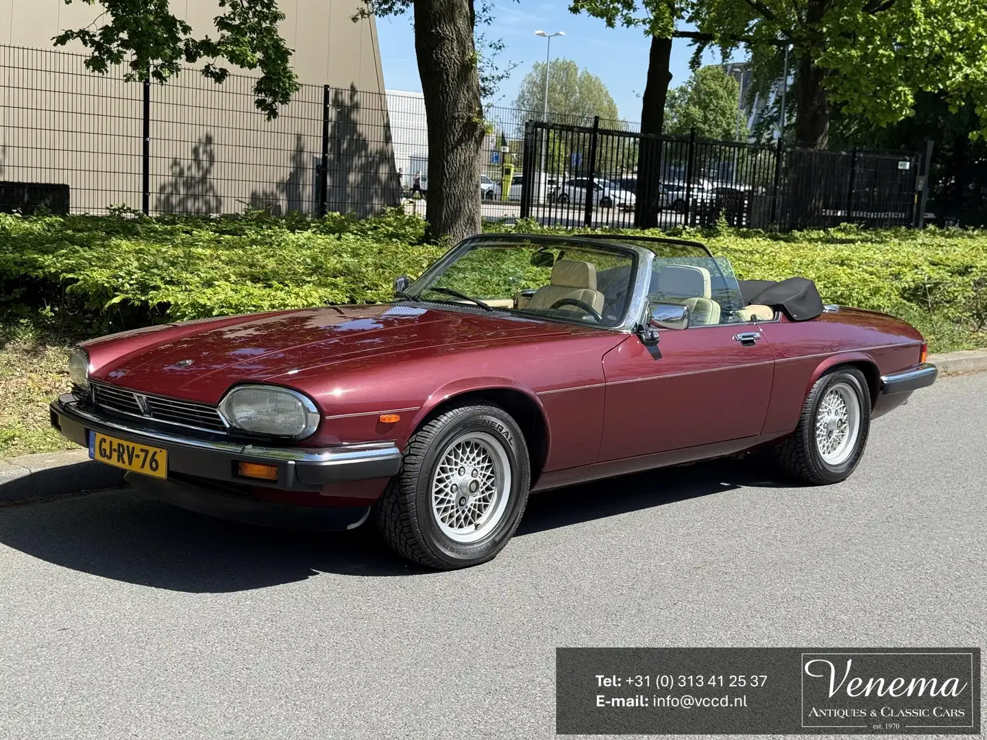 Jaguar XJS 5.3 V12 Convertible Rojo - 1