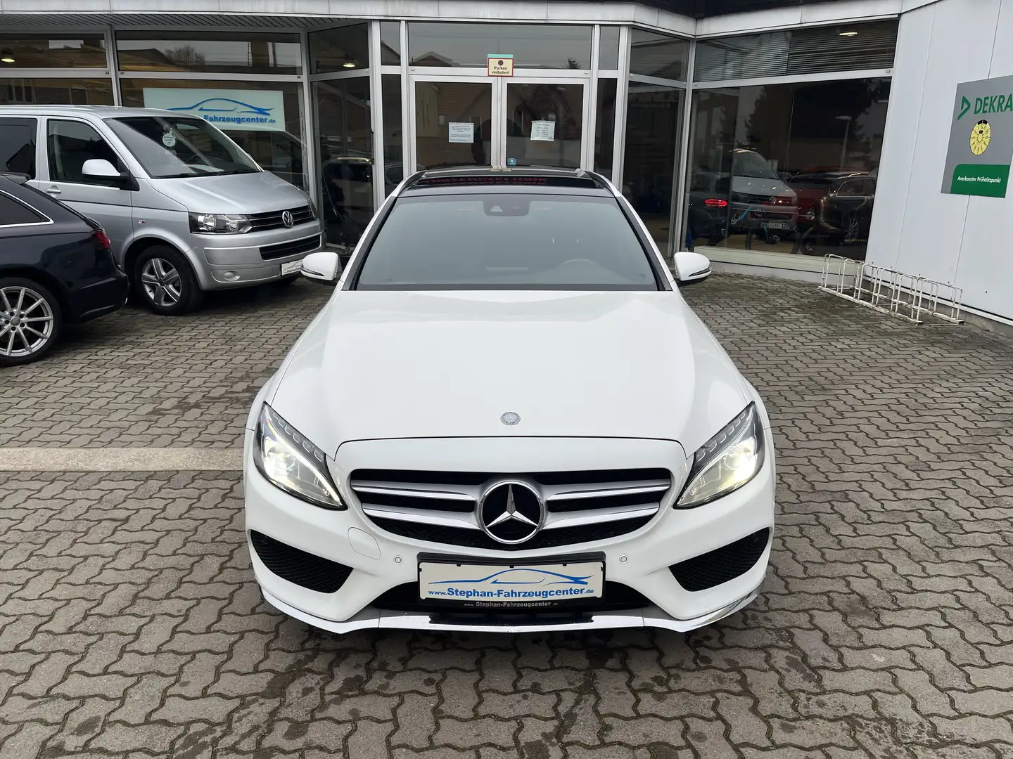 Mercedes-Benz C 220 T BlueTec /D/==AMG-Line==Klima/Navi/PDC/ESP/Alus/ Wit - 2