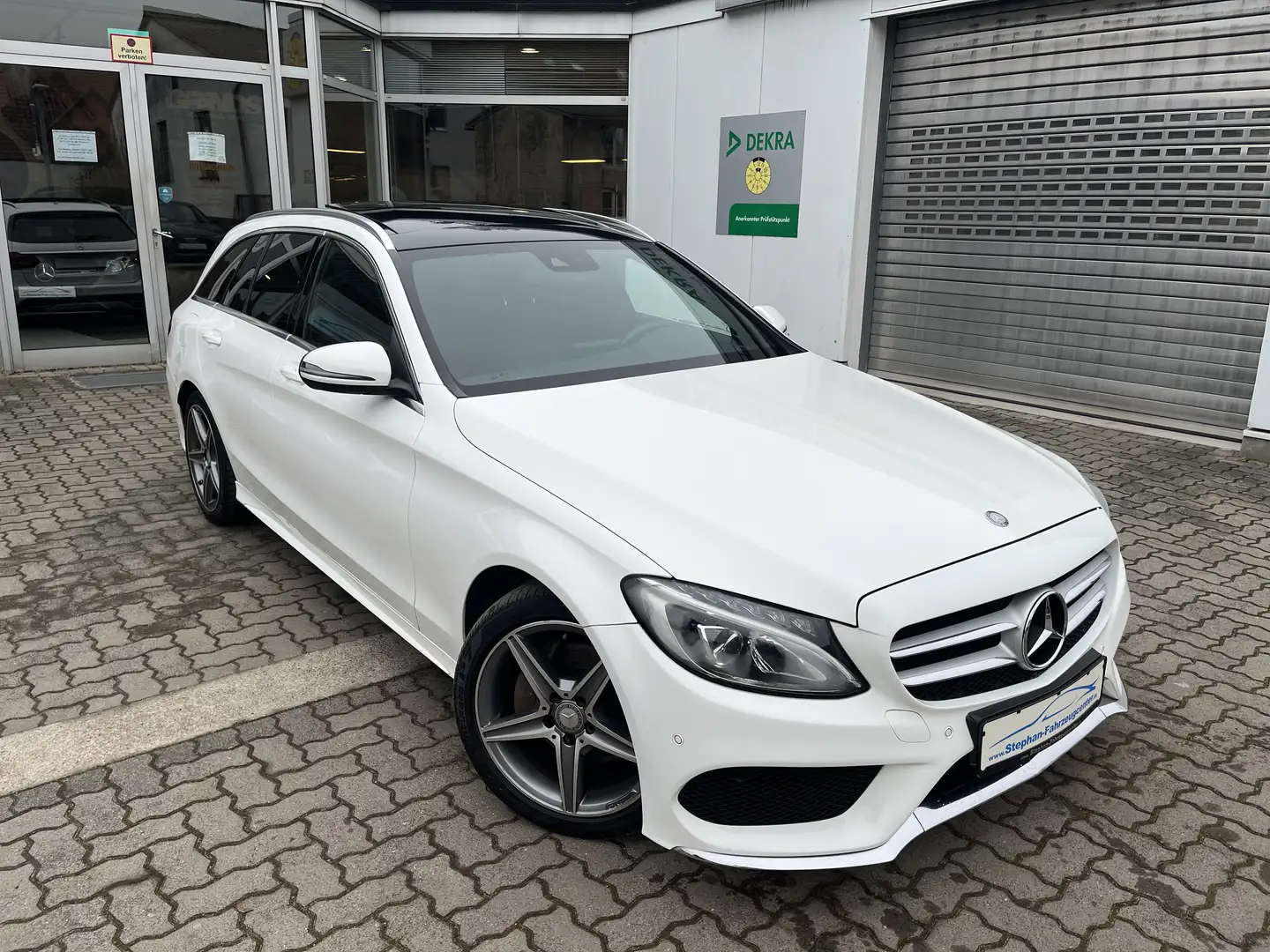 Mercedes-Benz C 220 T BlueTec /D/==AMG-Line==Klima/Navi/PDC/ESP/Alus/ Wit - 1