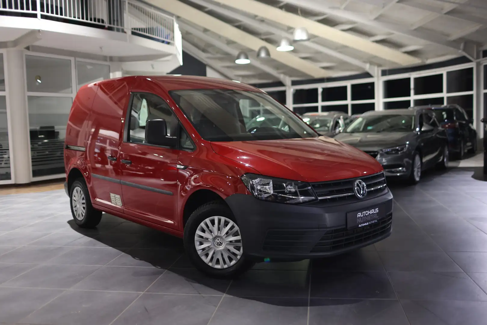 Volkswagen Caddy 1,4 TGI KASTEN BMT KLIMAANLAGE Rouge - 1