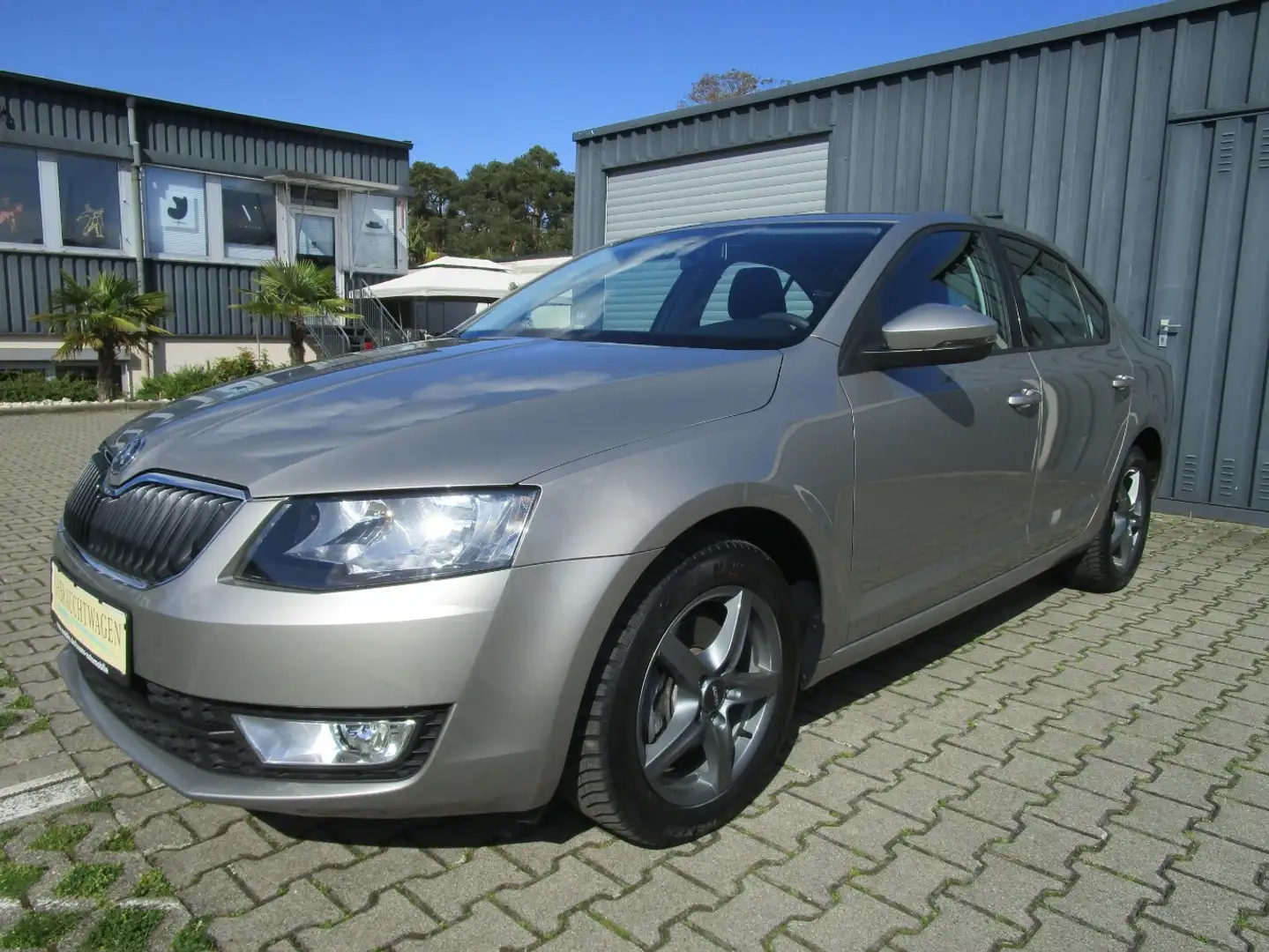 Skoda Octavia Ambition nur 49.300 Kilometer bež - 1