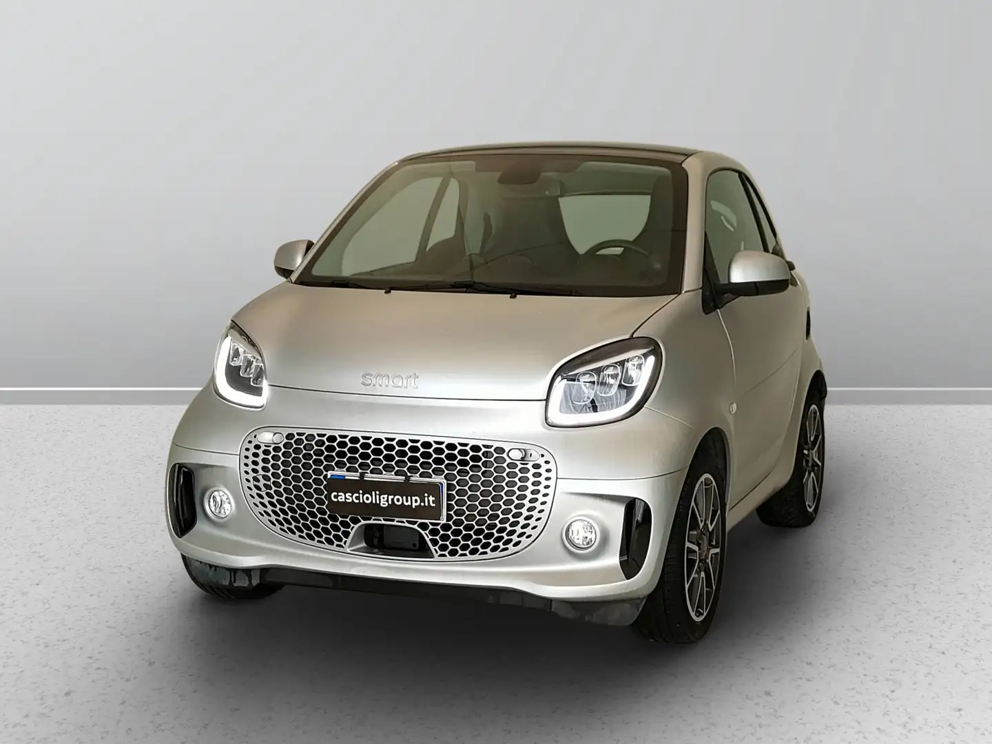 smart forTwo 22kW EQ mattrunner Argent - 1