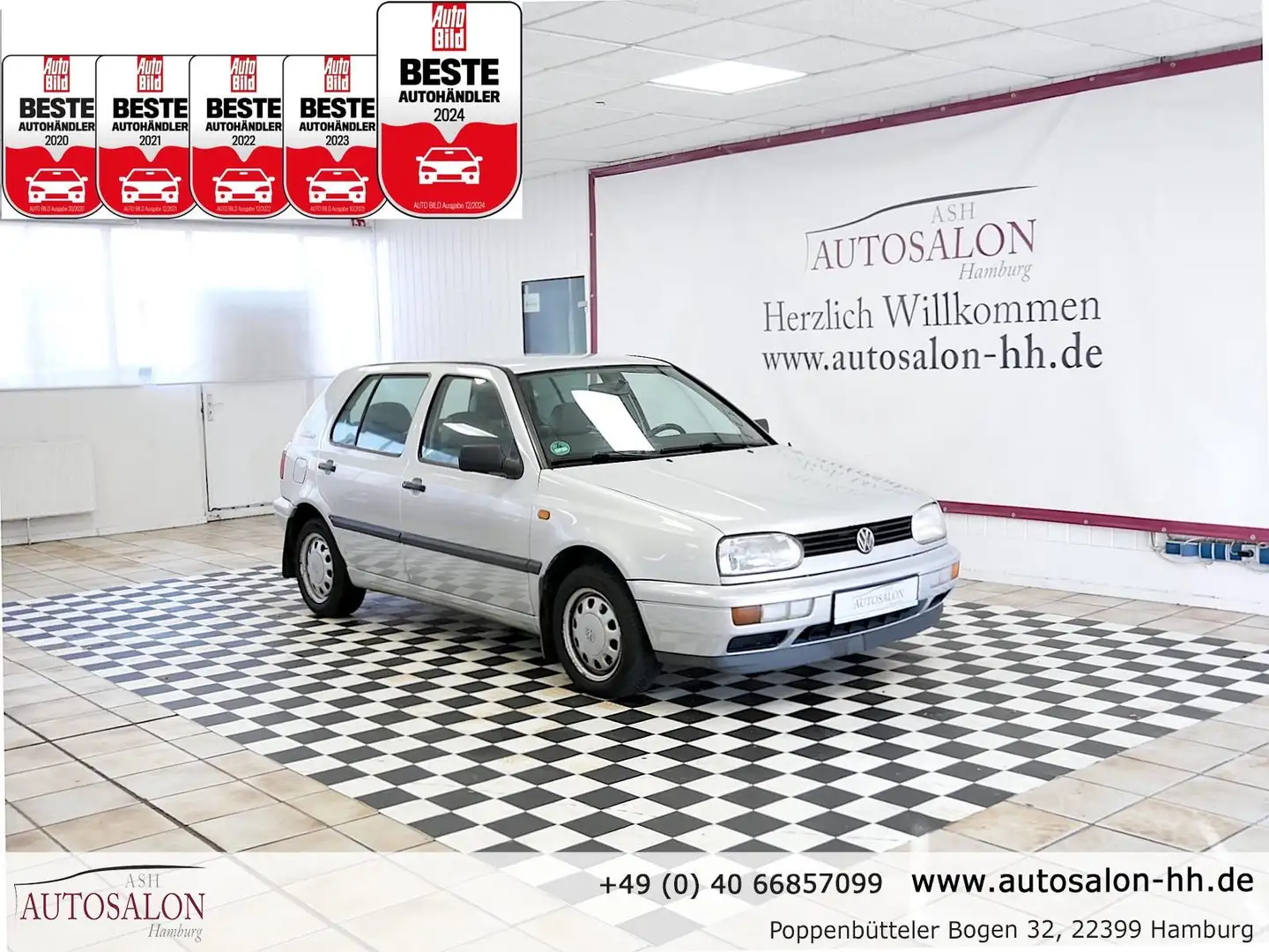 Volkswagen Golf Europe*1Vorb*Seit 2014 Serviceg*TÜV & Zahnr. Neu Argent - 1