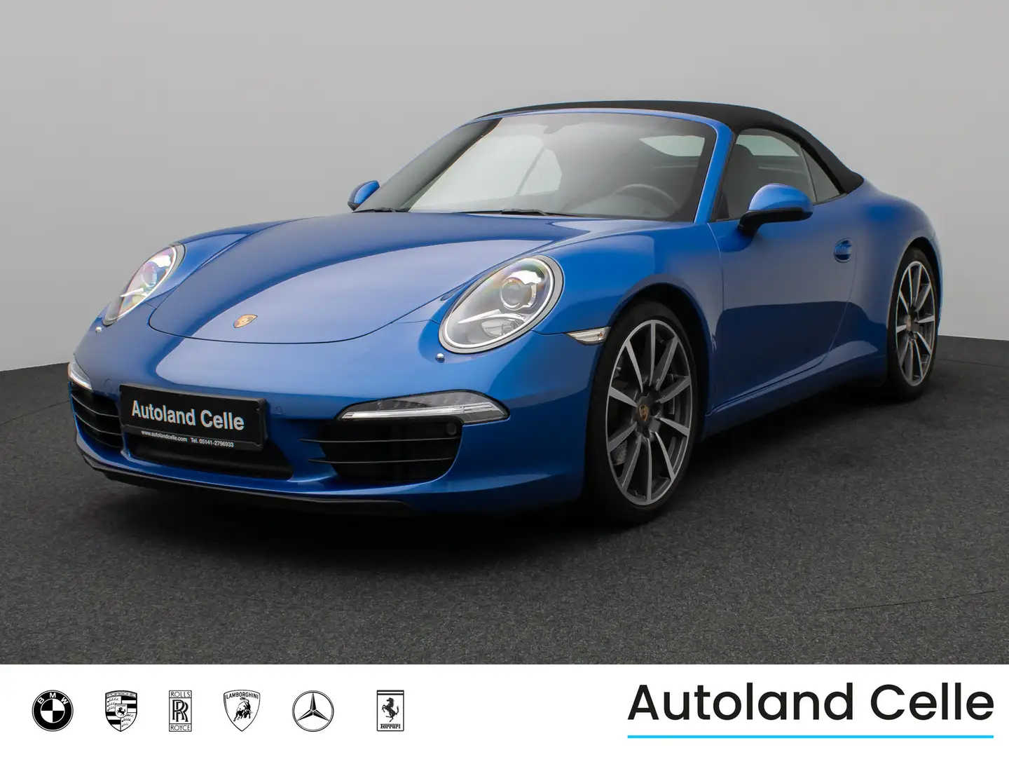 Porsche 991 Sport Chrono Abgasanlage Kamera Sportsitze Blu/Azzurro - 1