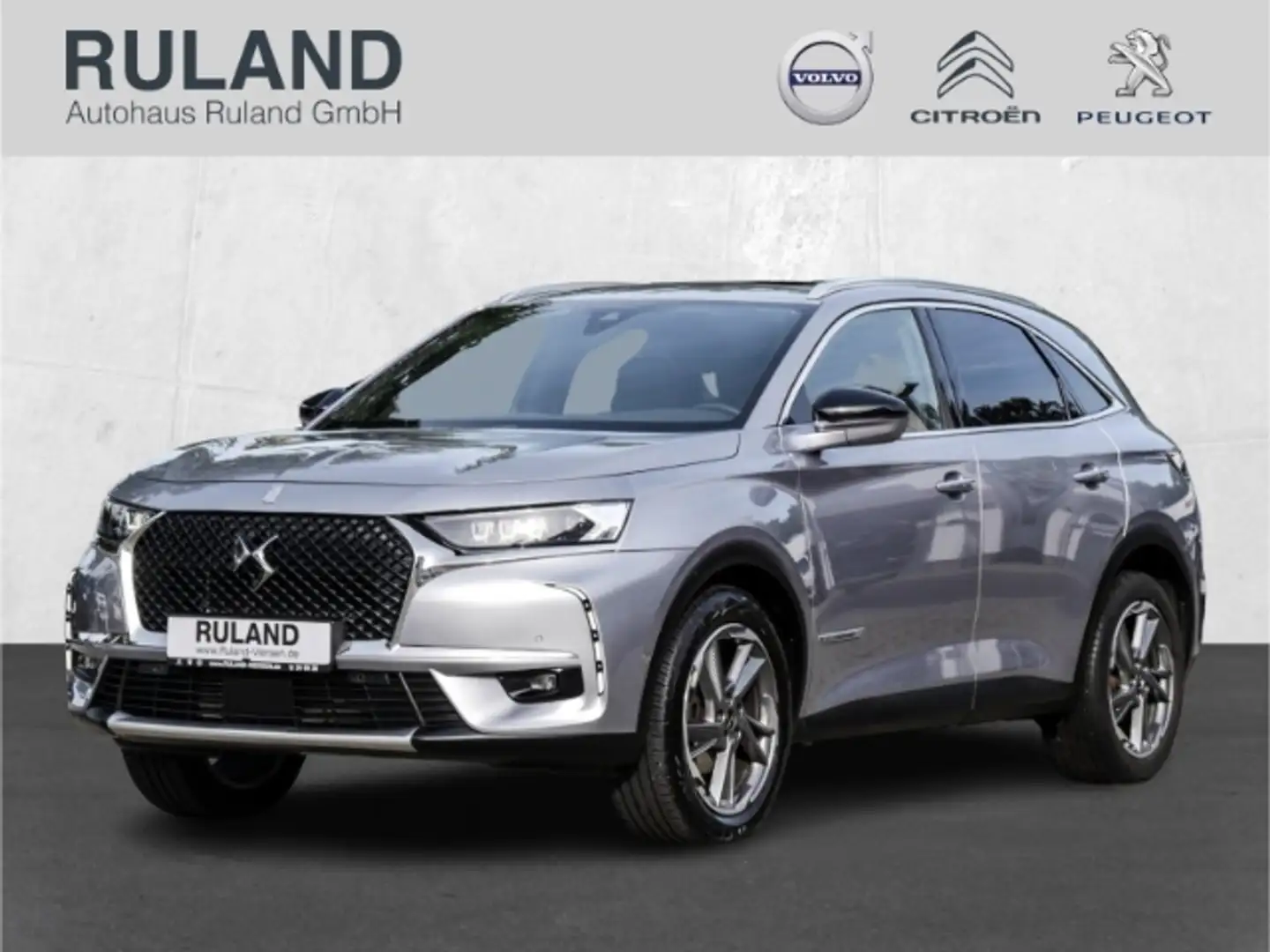 DS Automobiles DS 7 Crossback Be Chic 1.6 PureTech 225 AHK-abnehmbar AD El. Fond Grau - 1