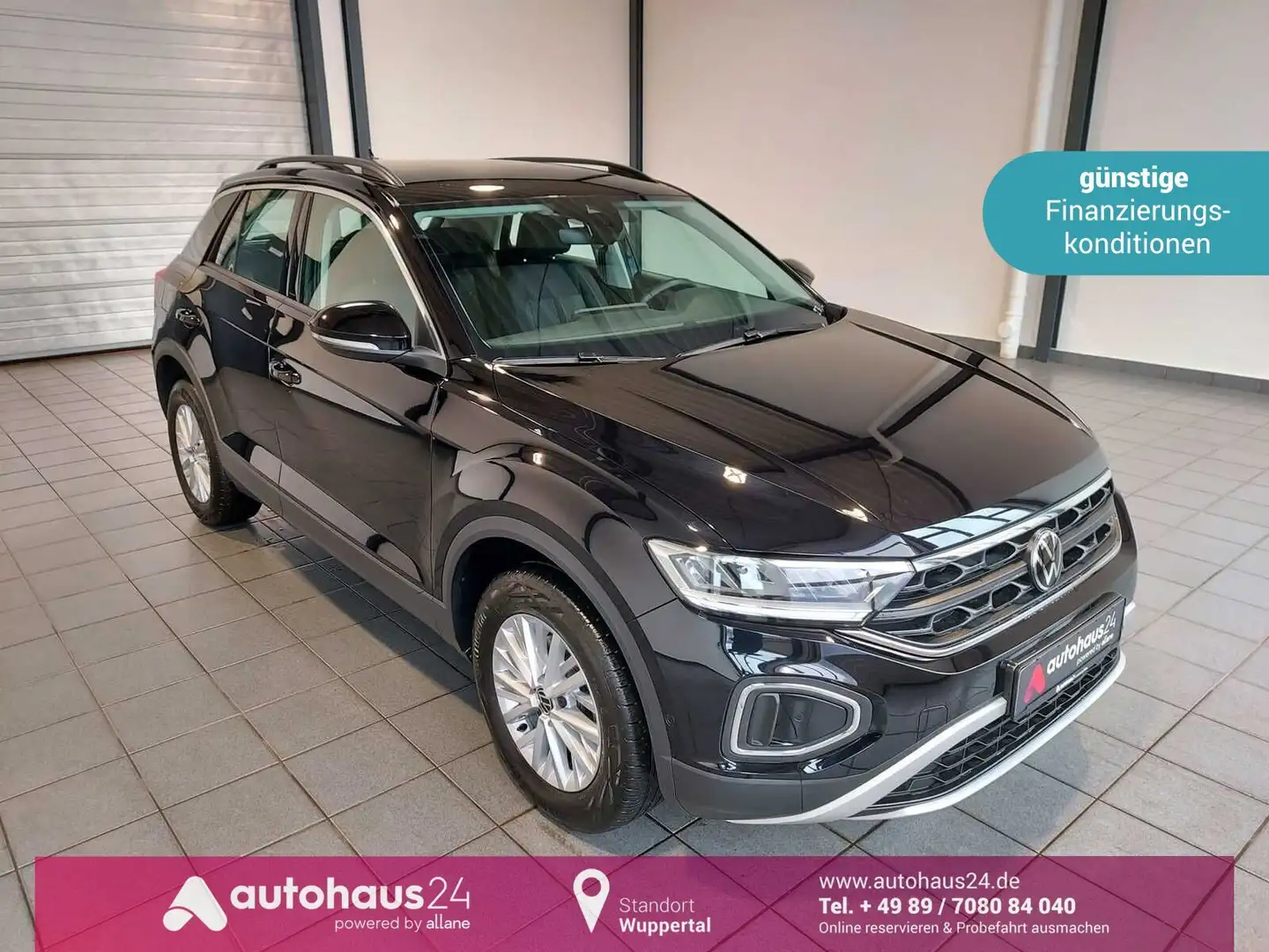 Volkswagen T-Roc 1.5 TSI Life  DSG|LED|ParkAssist Schwarz - 1