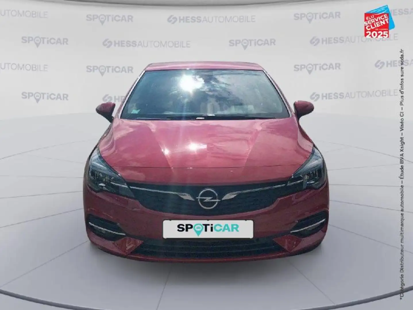 Opel Astra 1.2 Turbo 110ch Elegance Business 6cv Rouge - 2