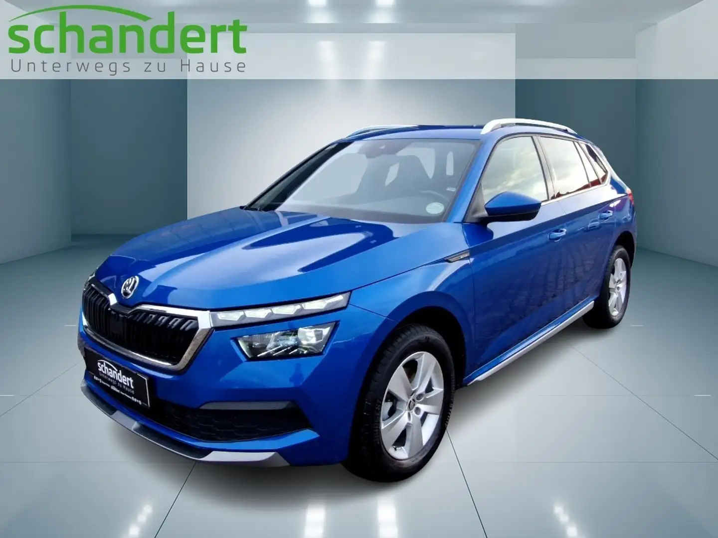 Skoda Kamiq 1.0 TSI Style LED Sitzhzg. Klimaautomatik Blau - 1
