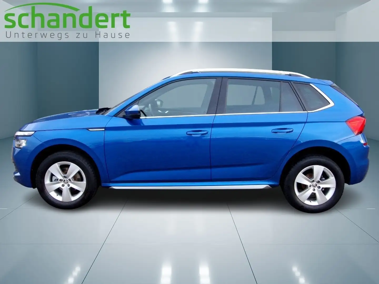 Skoda Kamiq 1.0 TSI Style LED Sitzhzg. Klimaautomatik Blau - 2
