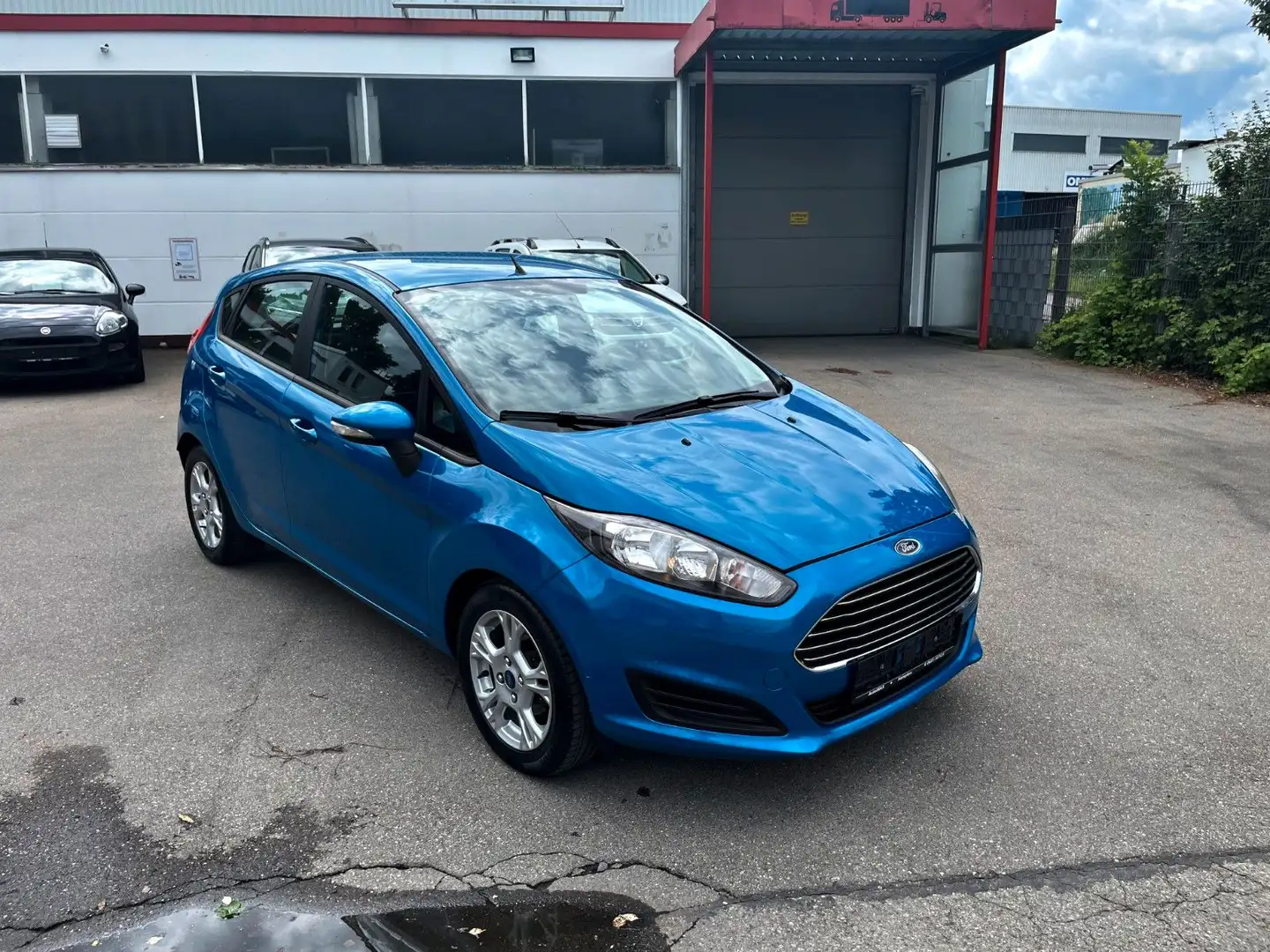 Ford Fiesta 1.0 EcoBoost Sync Edition* 1.Hand/Klima* Blau - 1