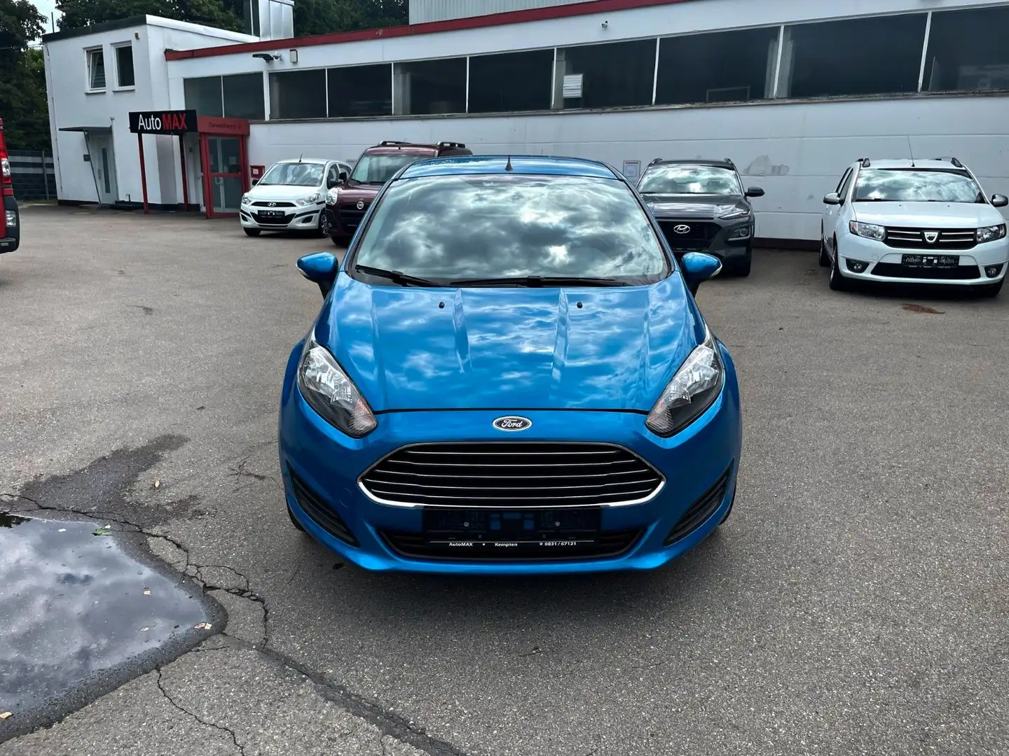 Ford Fiesta 1.0 EcoBoost Sync Edition* 1.Hand/Klima* Blau - 2