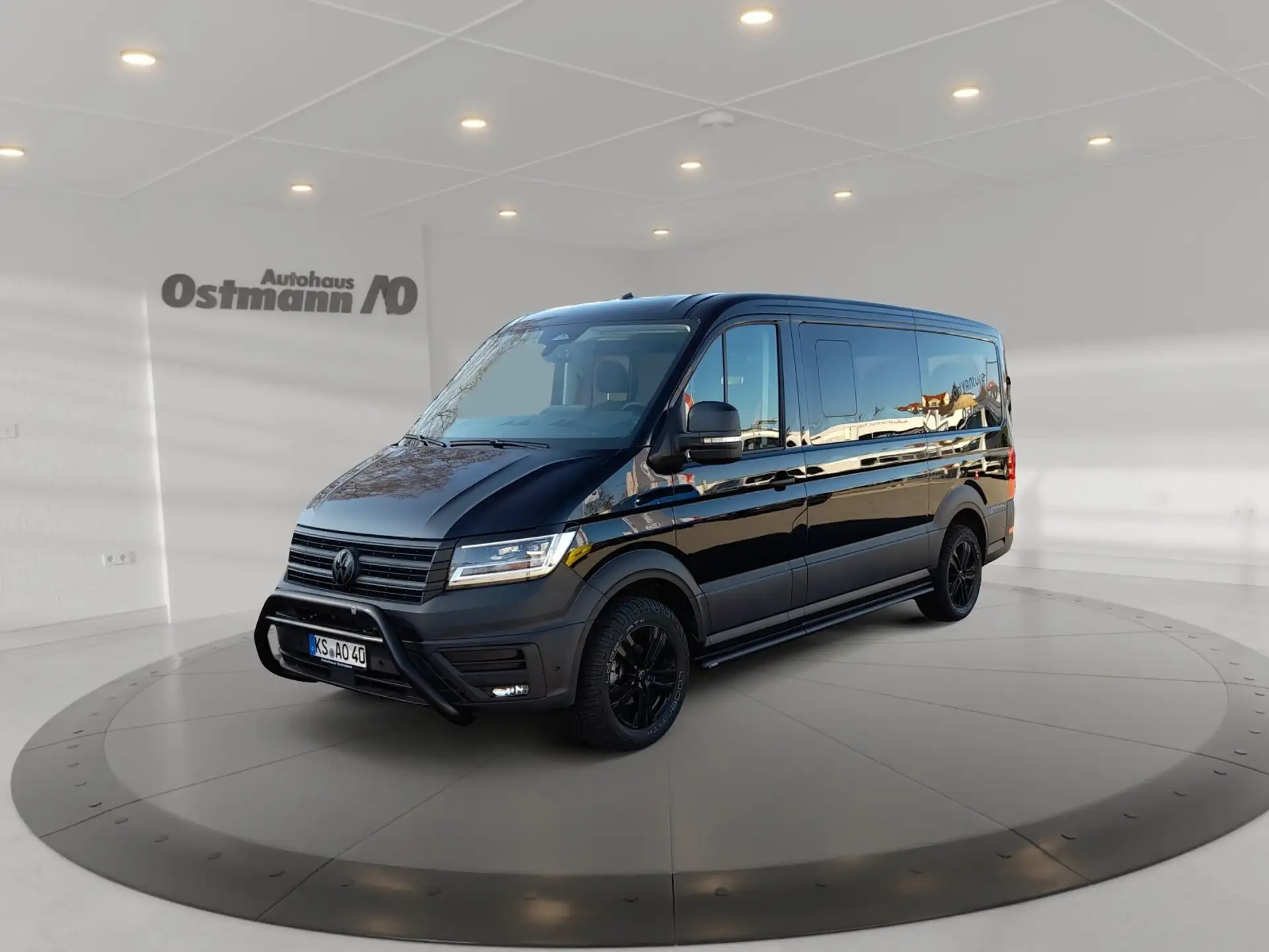 폭스바겐 Volkswagen Crafter 35 4MOTION Umbau RFK LED SHZ NAVI AHK 2026 검정 사진 1