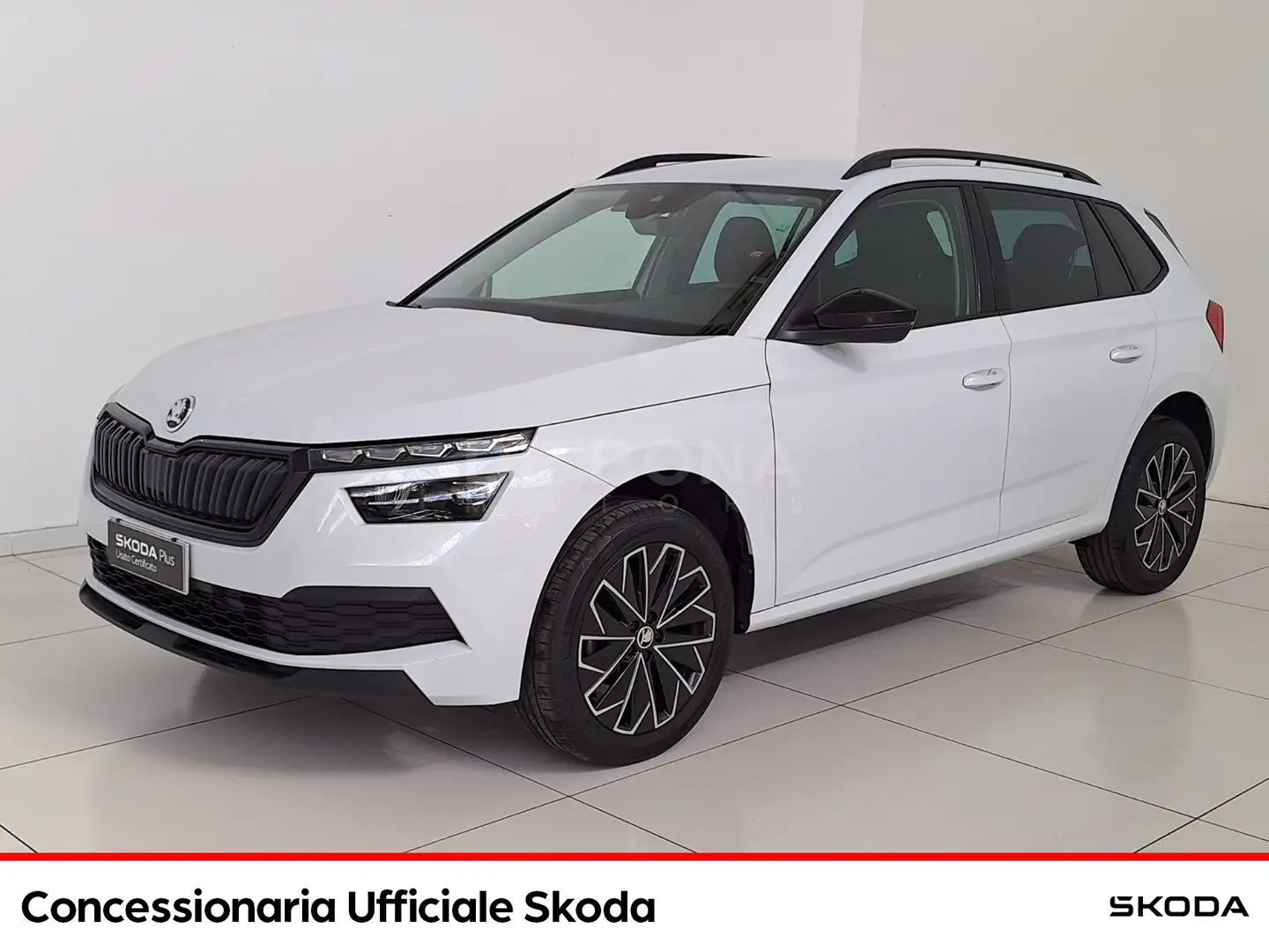 Skoda Kamiq 1.0 tsi black dots 110cv Bianco - 1