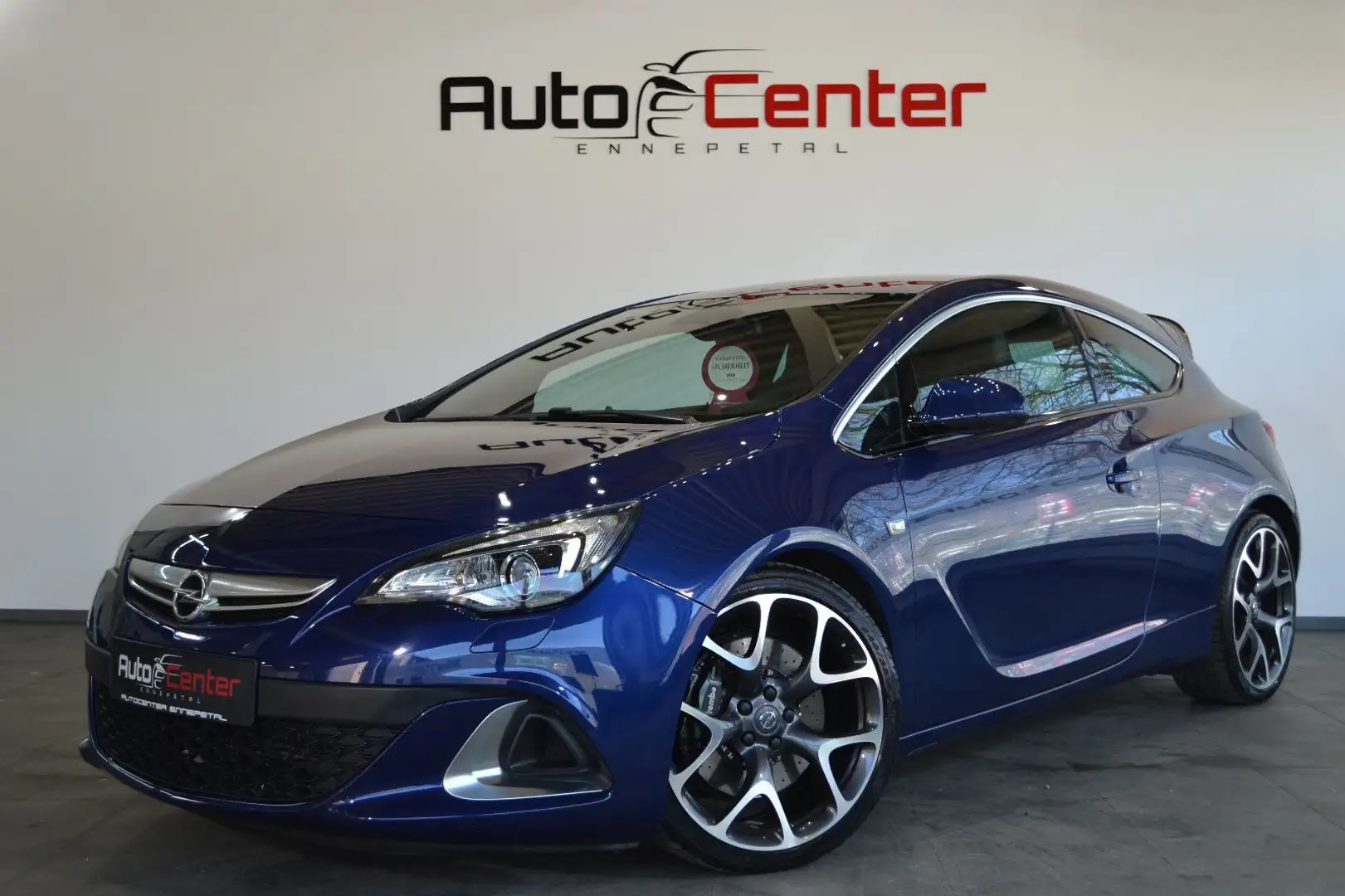 Opel Astra J GTC OPC *2.Hand*Lenkradh.*Recaro*Nappa* Blau - 1