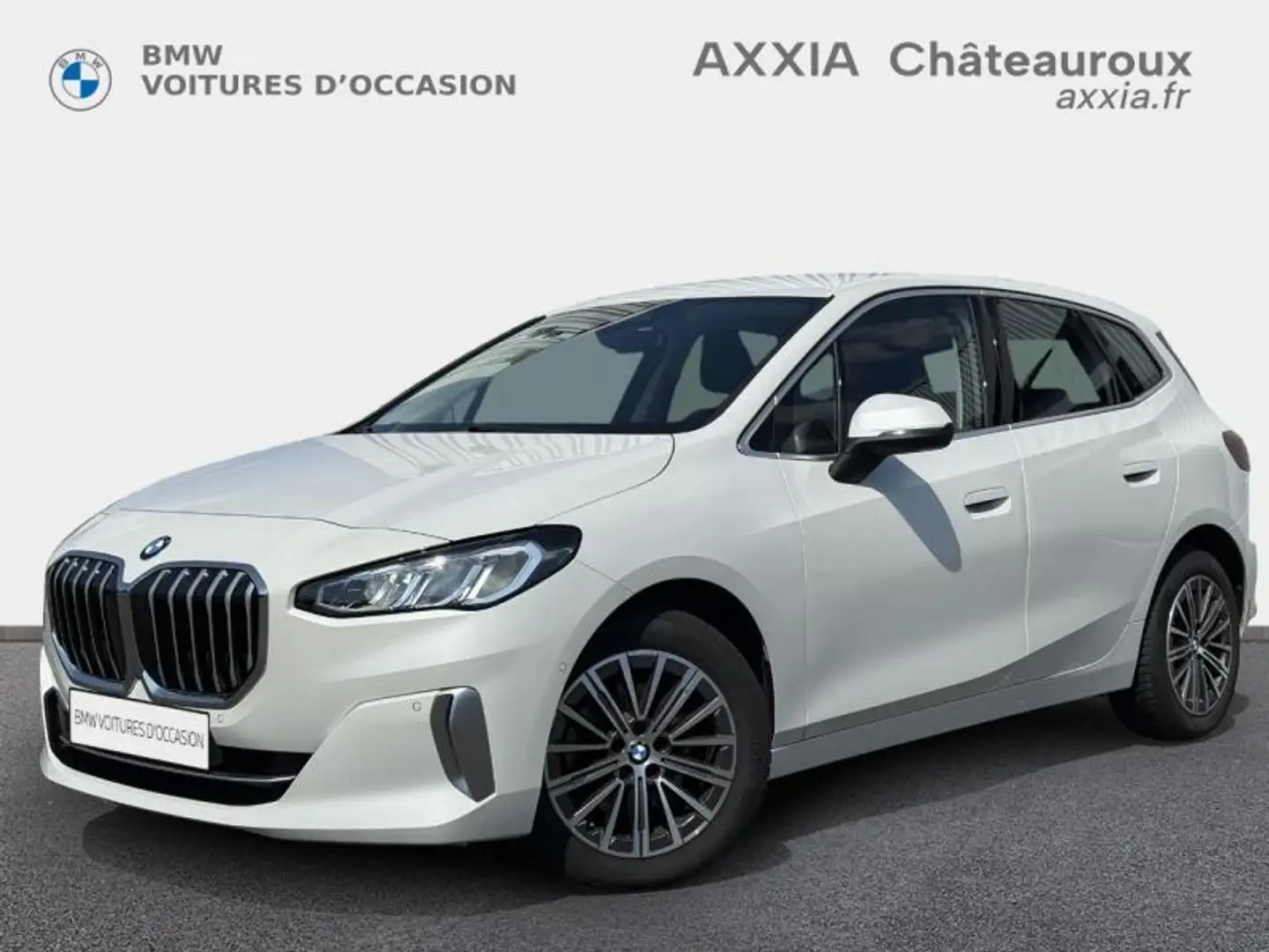 BMW 218 218i 136ch Business Design DKG7 Blanc - 1