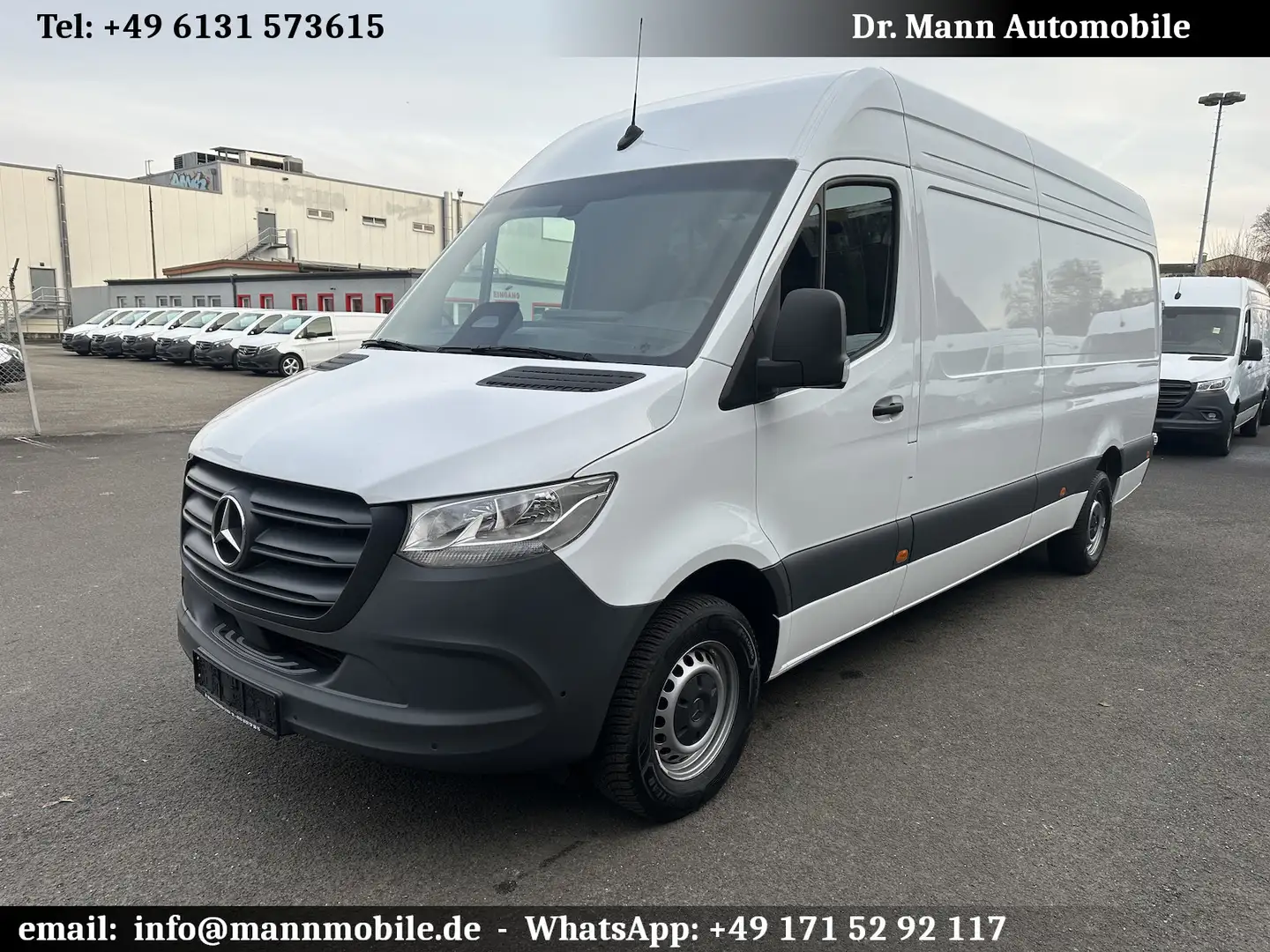 Mercedes-Benz Sprinter 317 CDI RWD L3 L4 Maxi MOPF Weiß - 1