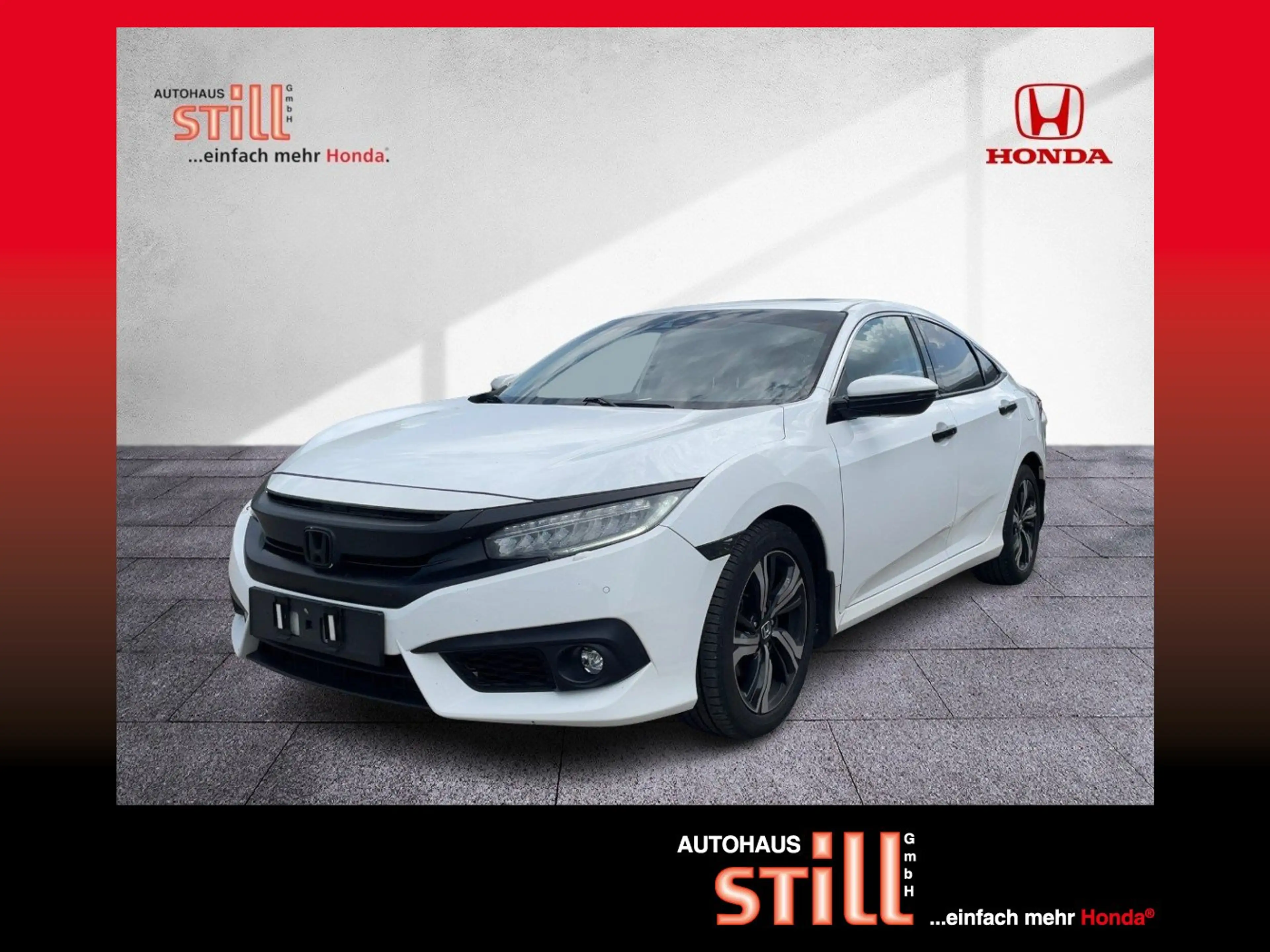 Honda Civic 4-trg. 1.6 i-DTEC Executive ACC+LED+Navi