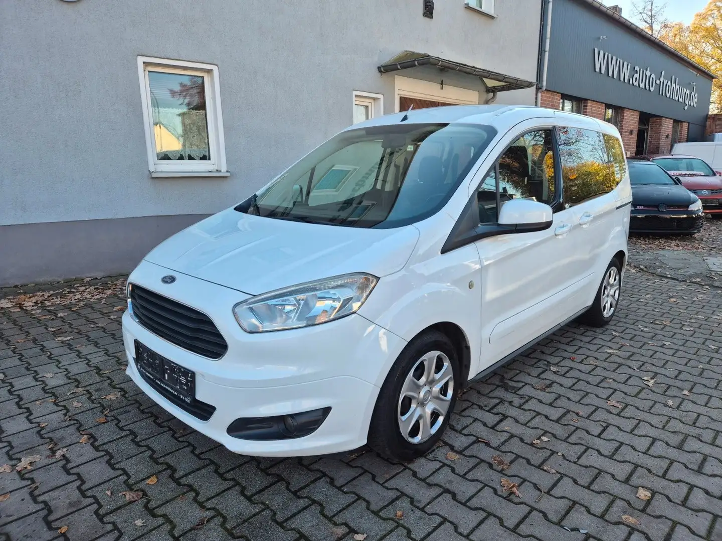 Ford Tourneo Courier 1.0 EcoBoost,Klima,Scheib/Sitzhz, Blanco - 2
