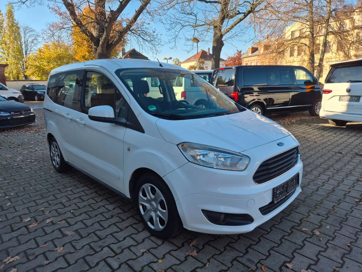 Ford Tourneo Courier 1.0 EcoBoost,Klima,Scheib/Sitzhz, Blanco - 1