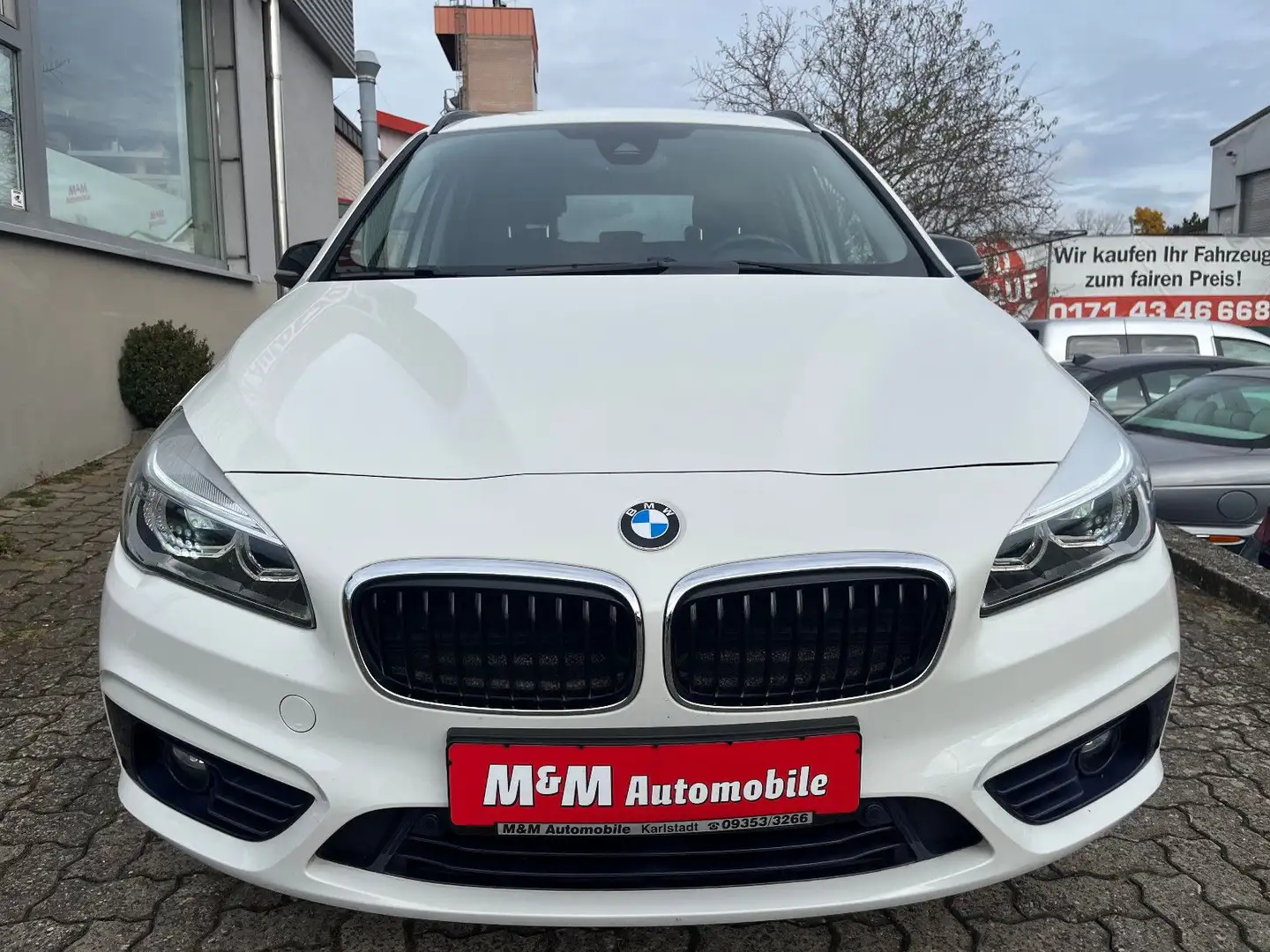 BMW 218 Sport Line *NAVI+AHK+LED+PDC* Blanc - 2