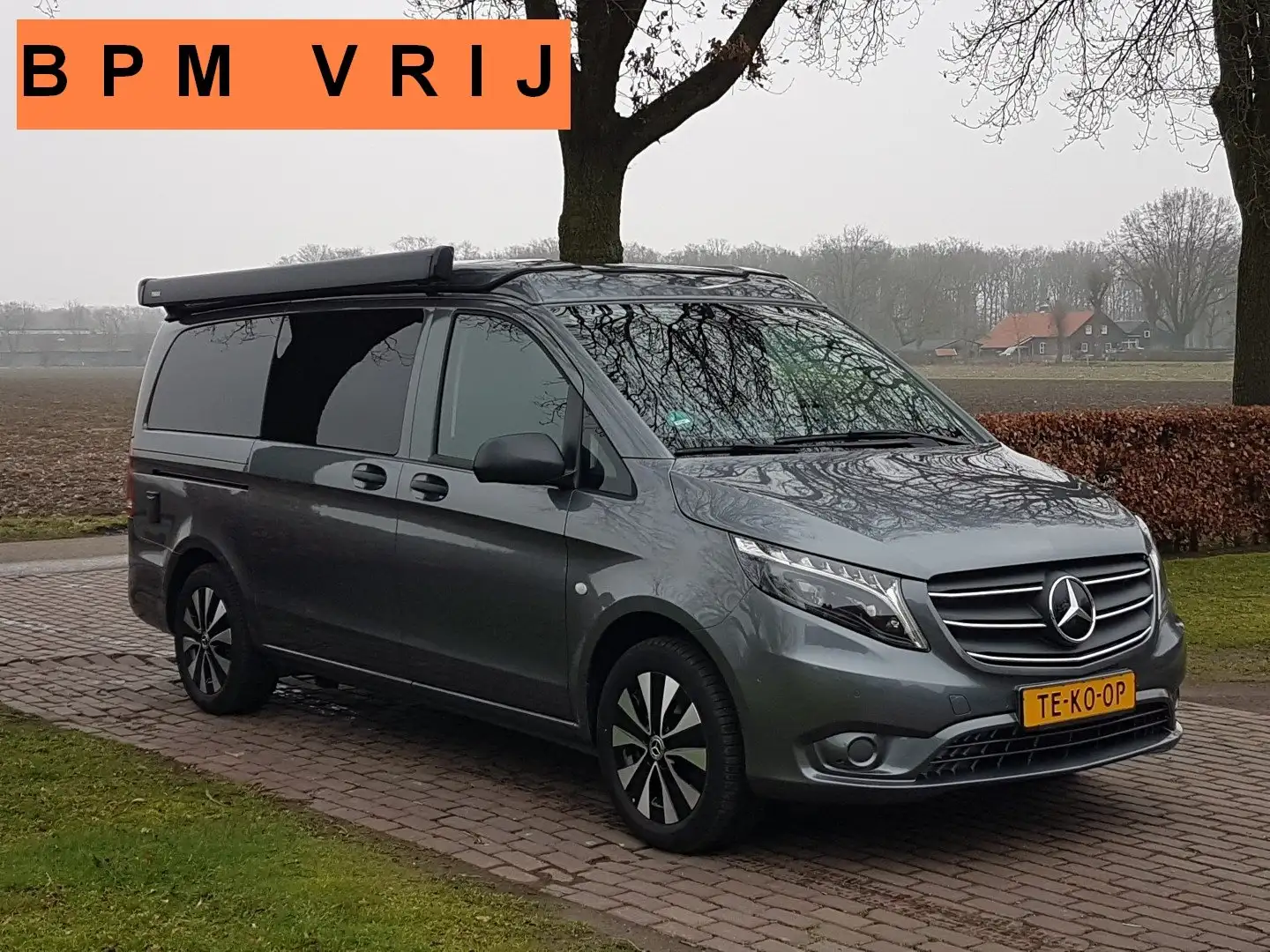 Mercedes-Benz Vito 119 CDI 4 matic L2 BPM vrij Tourer Pro Campstar Grijs - 1