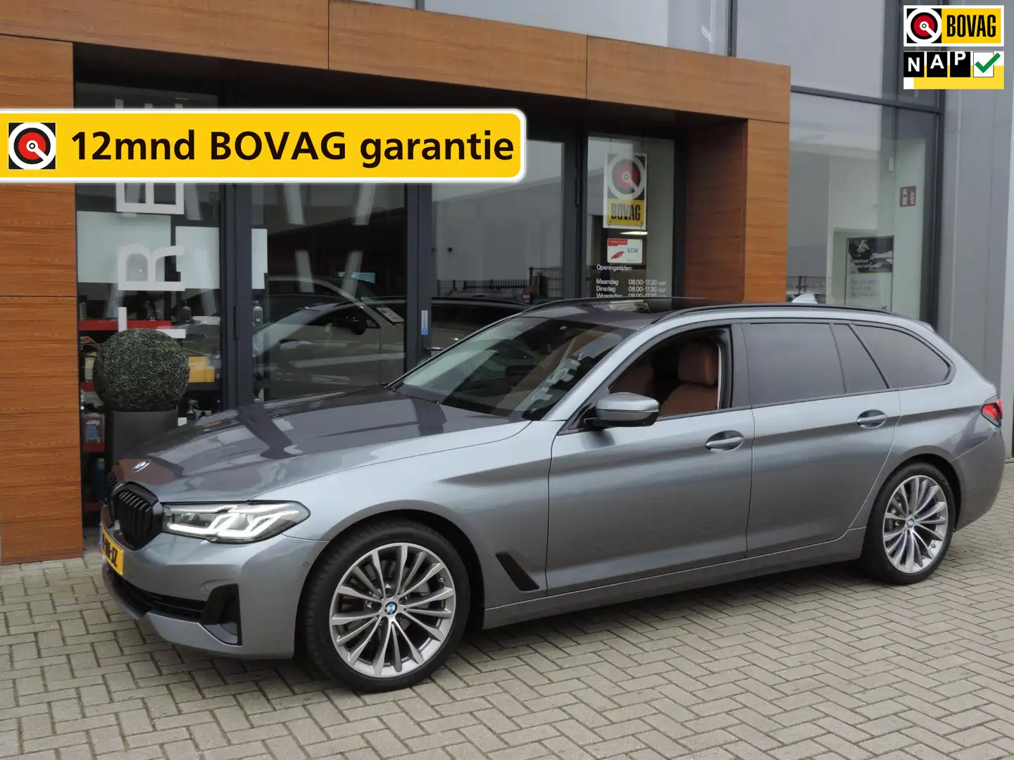 BMW 520 5-serie Touring 520i High Executive Edition | Harm Grigio - 1