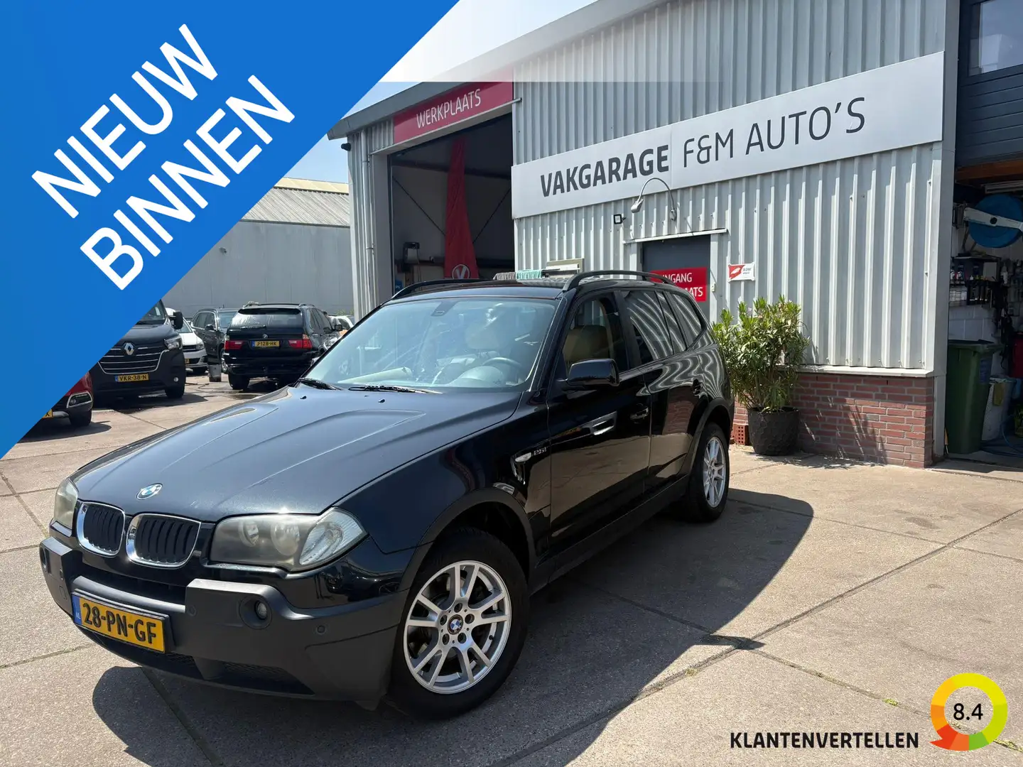 BMW X3 2.5i Executive Zwart - 1