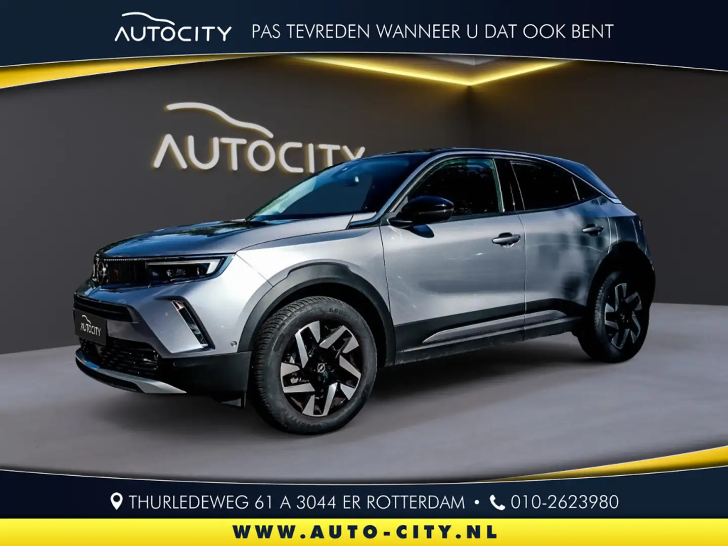 Opel Mokka Mokka 1.2 Turbo Elegance 131PK | MATRIX LED | Wint Grijs - 1