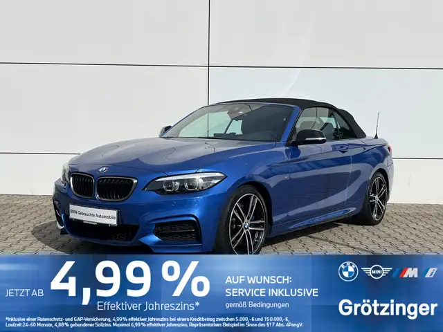 BMW 240 Mi Cabrio LenkHZ+MFL+PDC+SHZ+GRA+H&K+Navi