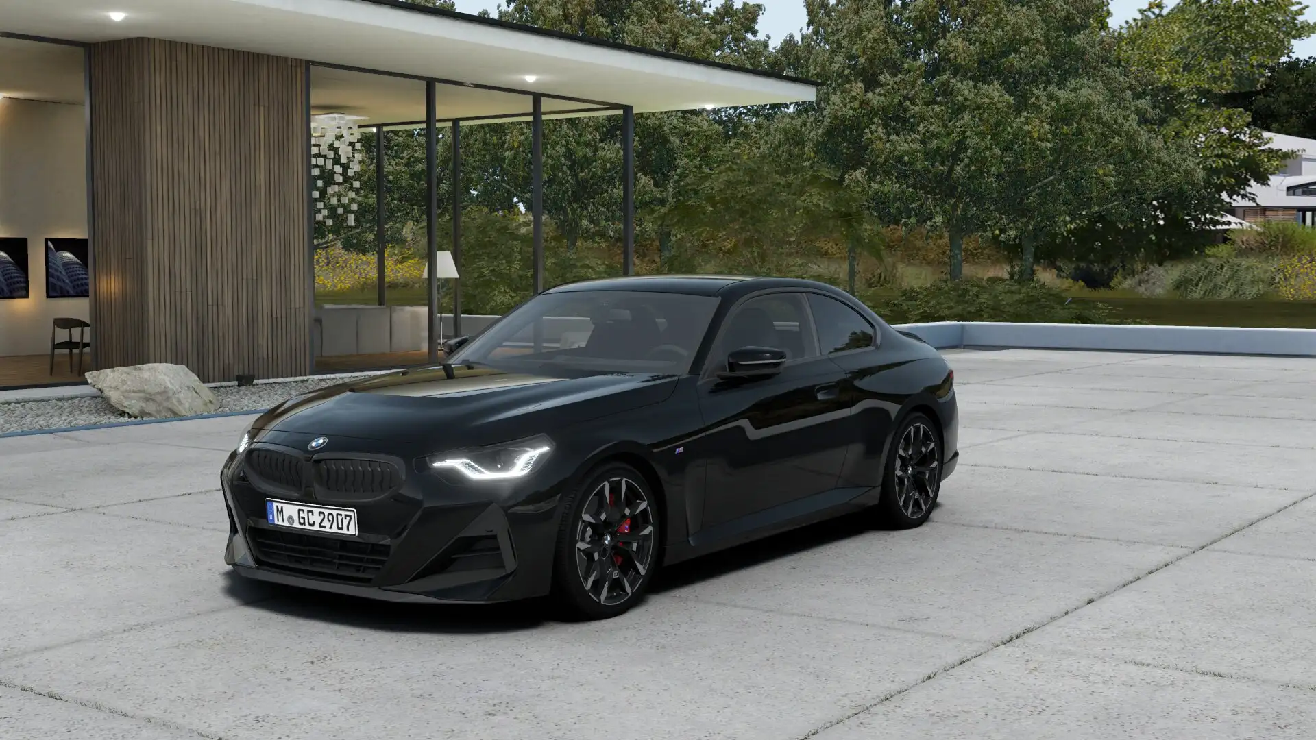 BMW 220 220d 48V Coupé Msport Pro Nero - 1