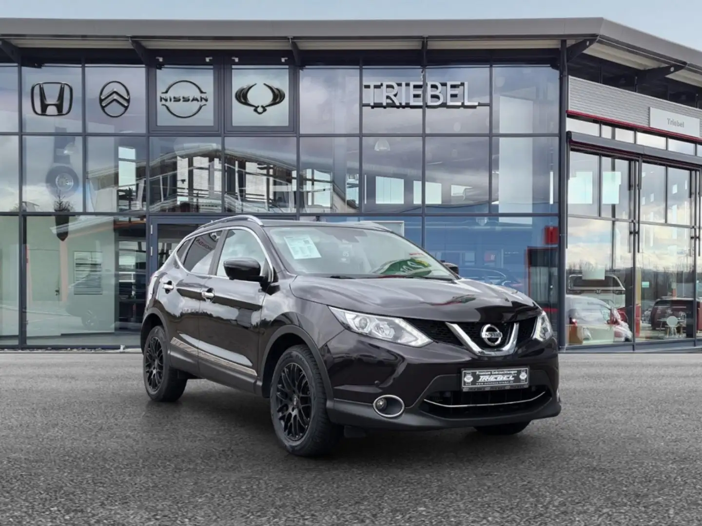 Nissan Qashqai Tekna 1.6 dCi 4x4 °LED°Navi°RFK°AHK°SHZ° Mauve - 2