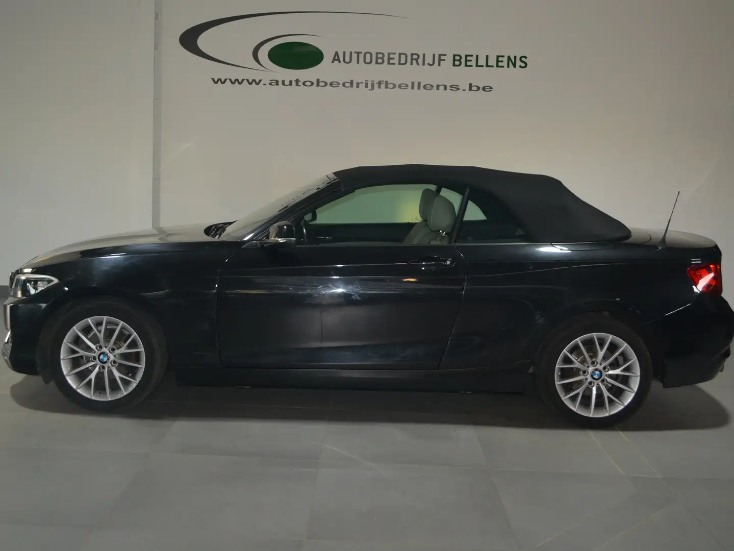BMW 218 Cabriolet 218iA / NAVI / 1e EIGENAAR / 12.100+ BTW Nero - 1