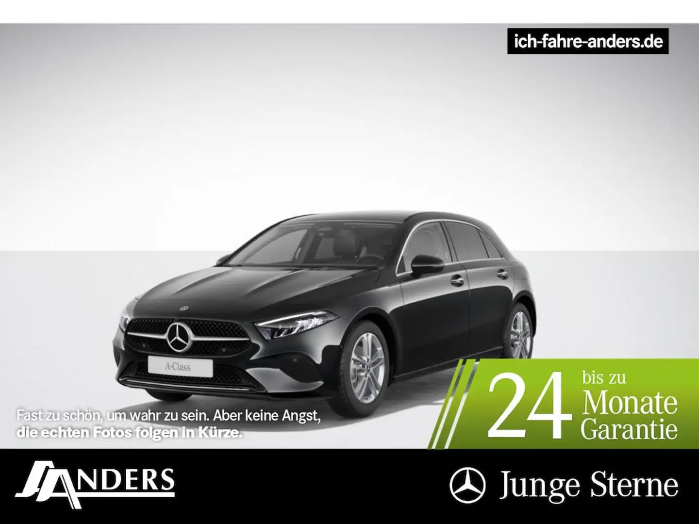 Mercedes-Benz A 180 Progressive AdvPLus+MBUX+LED+Kam+AHK+Key Black - 1